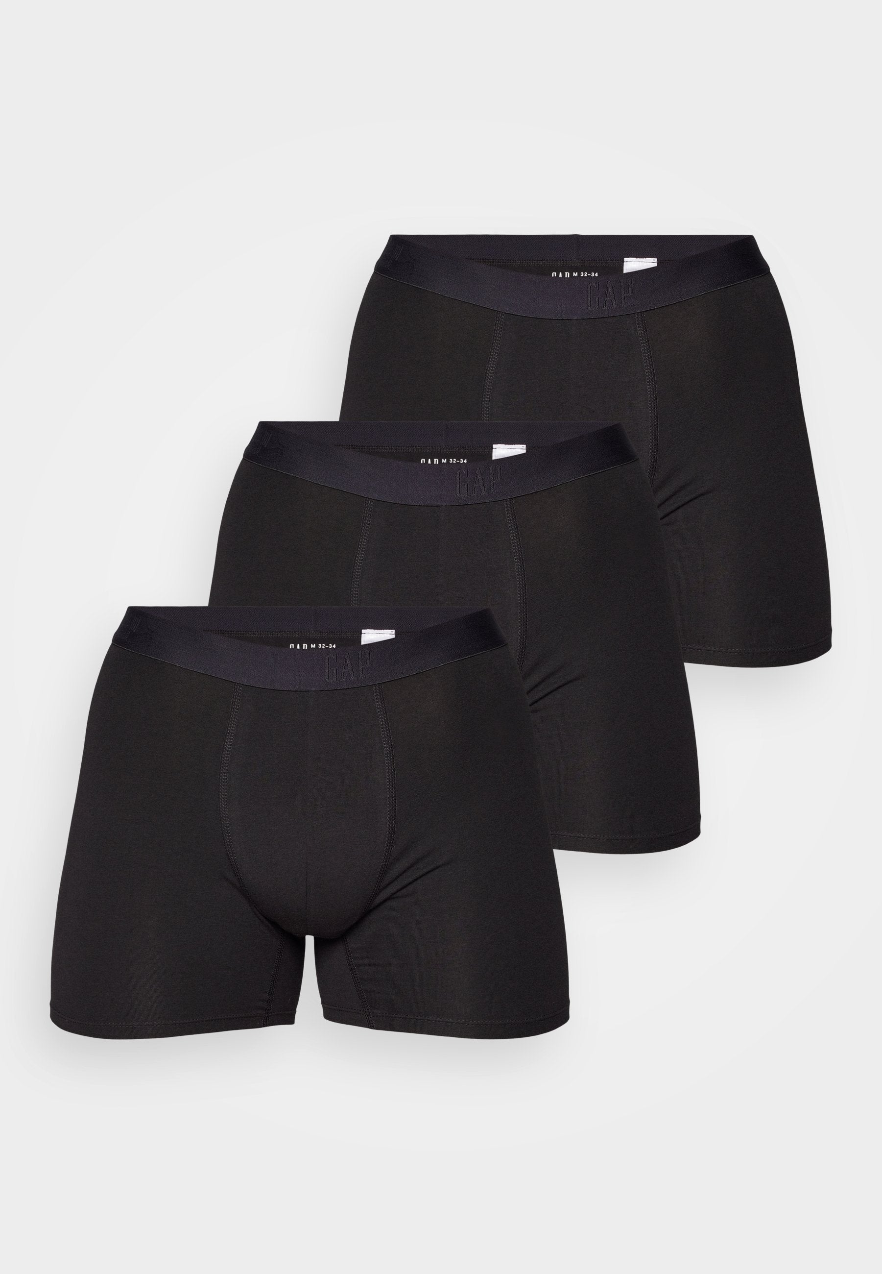 TEMEL 3'LÜ PAKET - Boxer şort - tam siyah