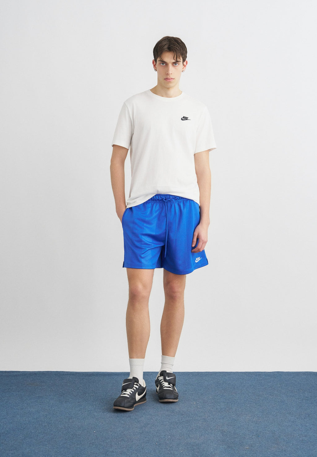 CLUB FLOW - Shorts - game royal/hydrogen blue