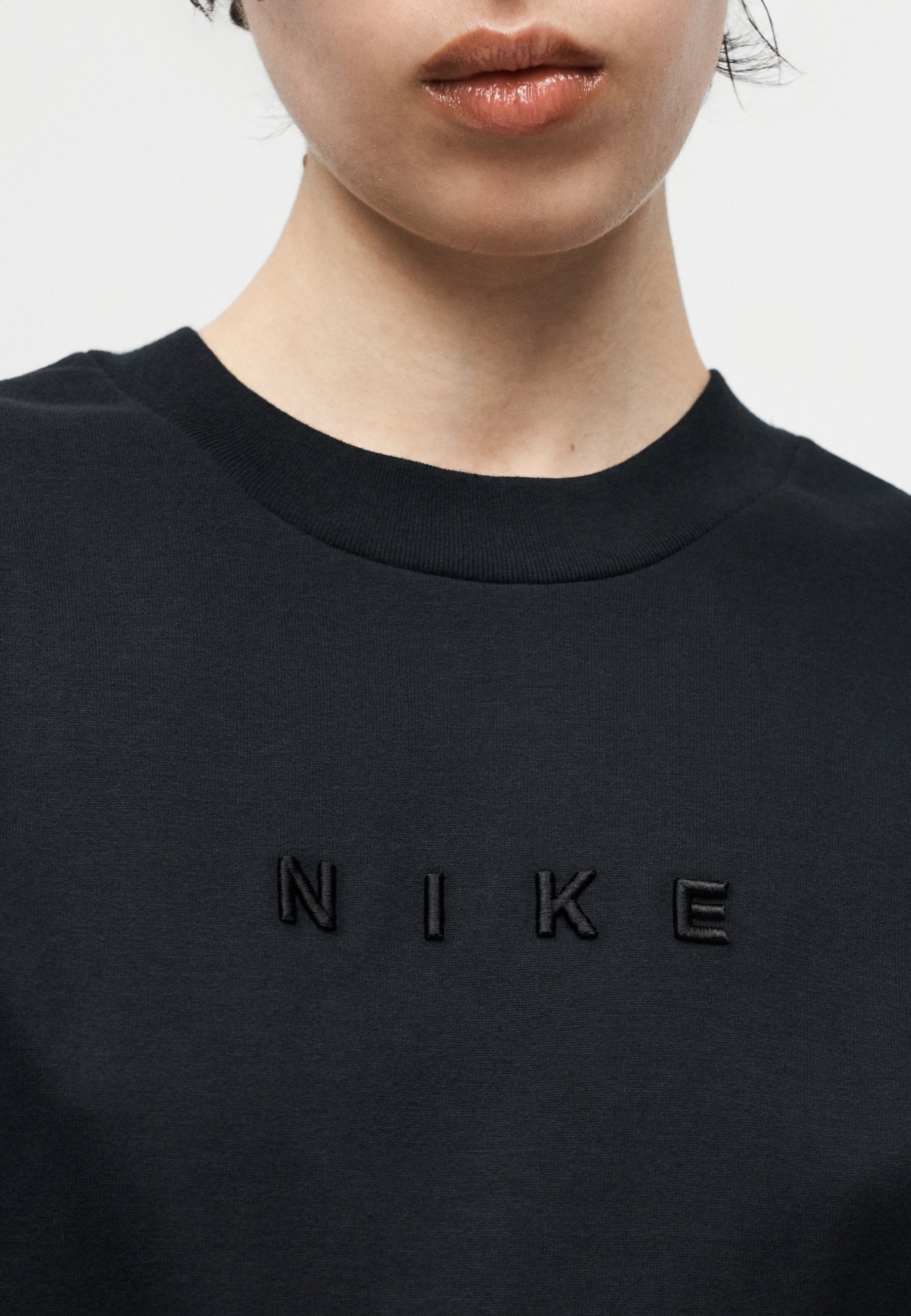 LUXE TEE RELAX - Print T-shirt - black