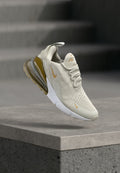 AIR MAX 270 - Baskets - light bone/coloris or métallisé/blanc
