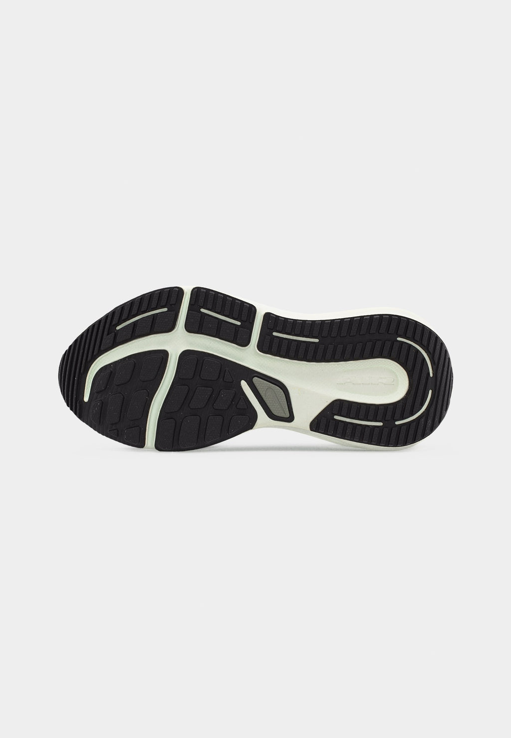 AIR WINFLO 12 - Road running shoes - off white/metallic silver-coloured/barely green/light silver-coloured