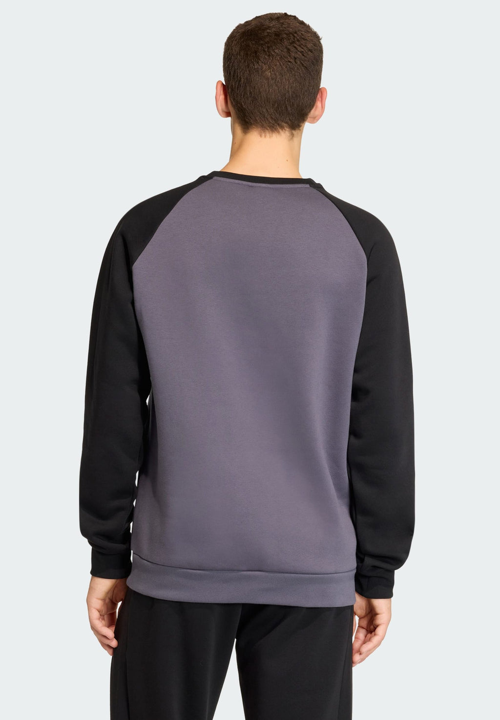 STRIPES CREW - Sweatshirt - aurora onix/black