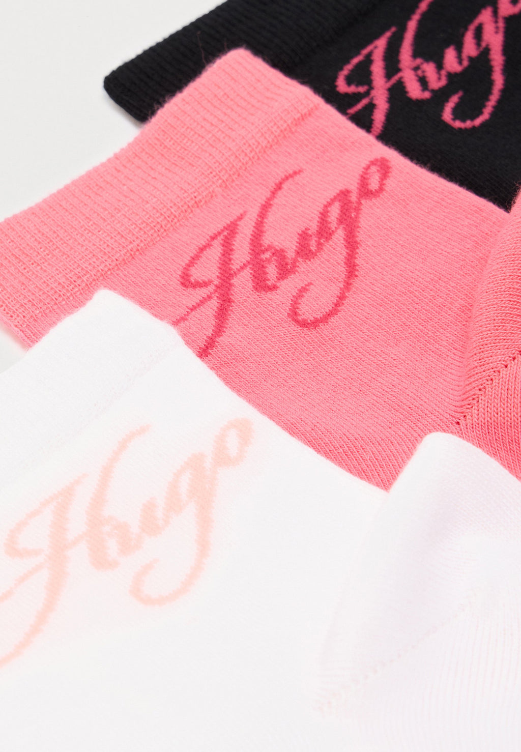 3 PACK - Socks - black/white/pink