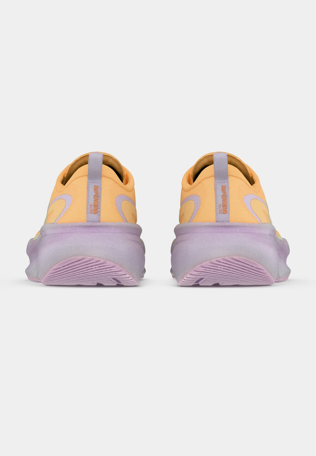 SUPERNOVA GLIDE - Road running shoes - ice tangerine/ice gold-coloured metallic/semi ice tangerine
