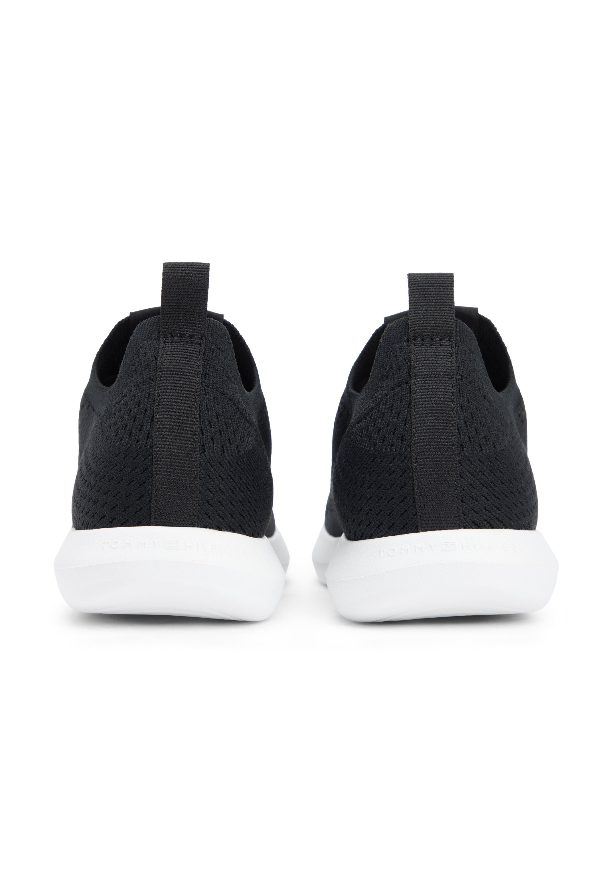 KNIT LIGHTWEIGHT MONO-SOCK SLIP-ON TRAINERS - Trainers - black