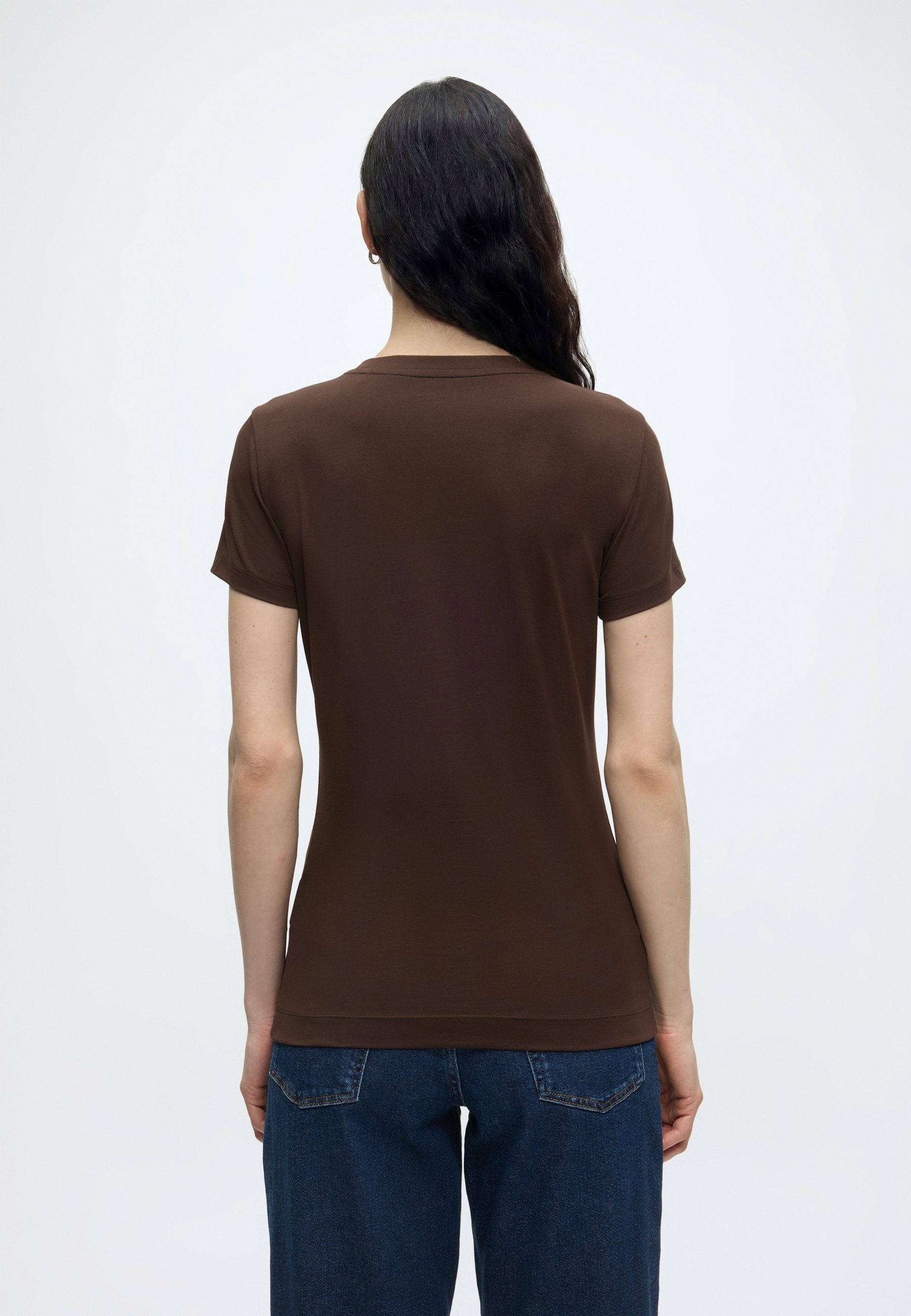 ZEBRA TRIANGLE TEE - Print T-shirt - braun