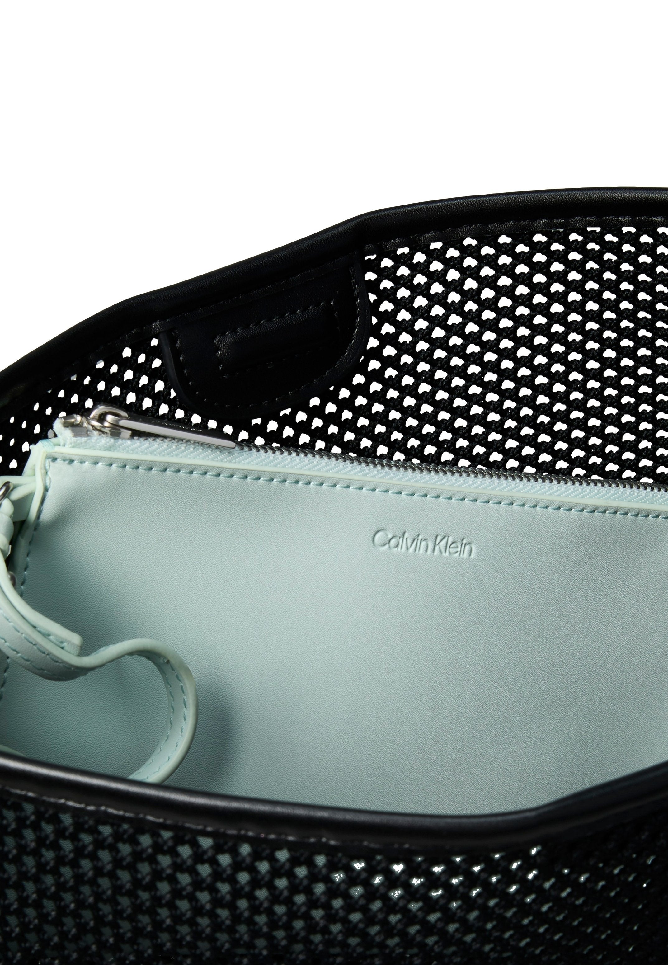 EMBLEM BUCKET - Handbag - black