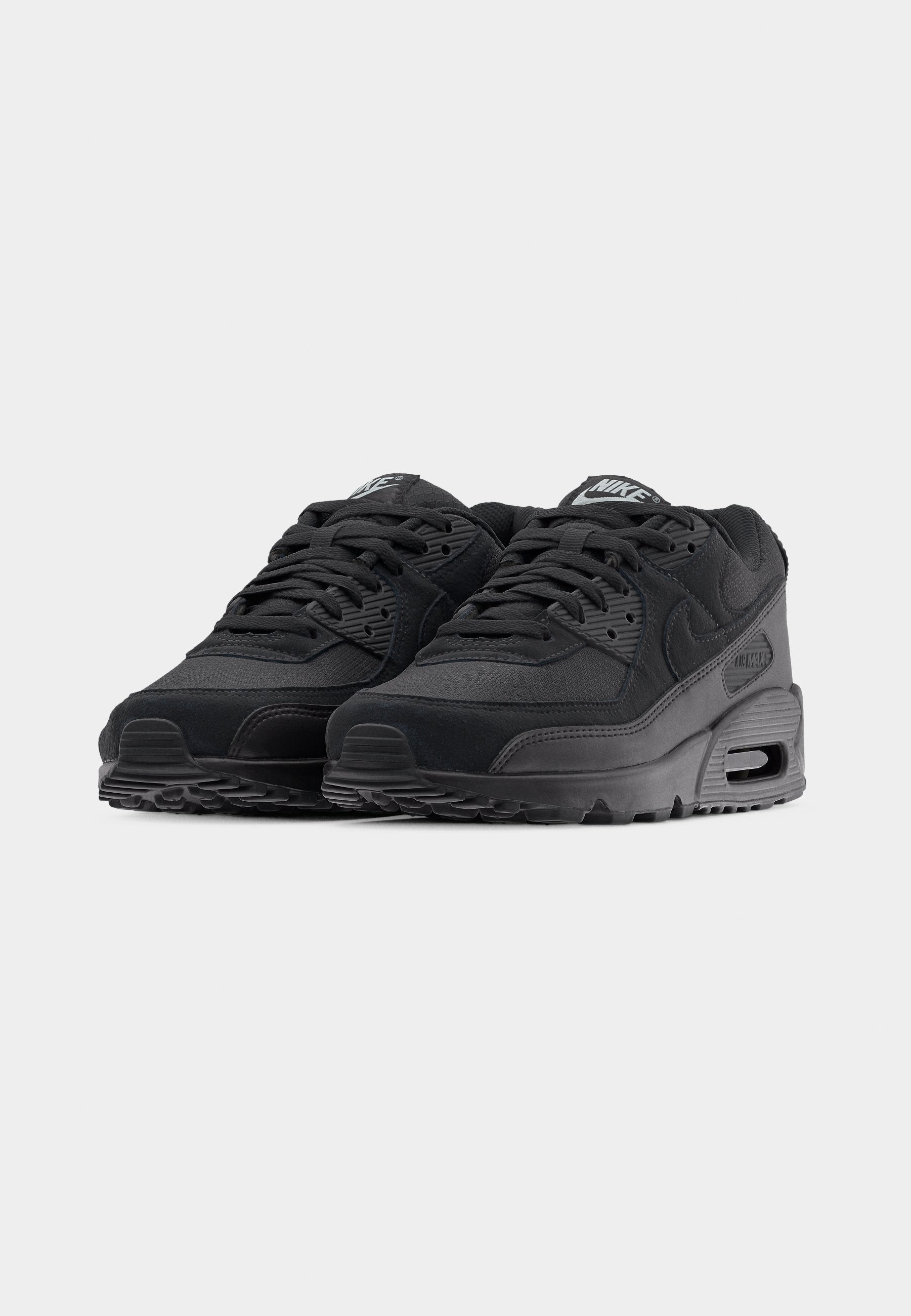 AIR MAX 90 - Spor ayakkabı - siyah/açık füme grisi