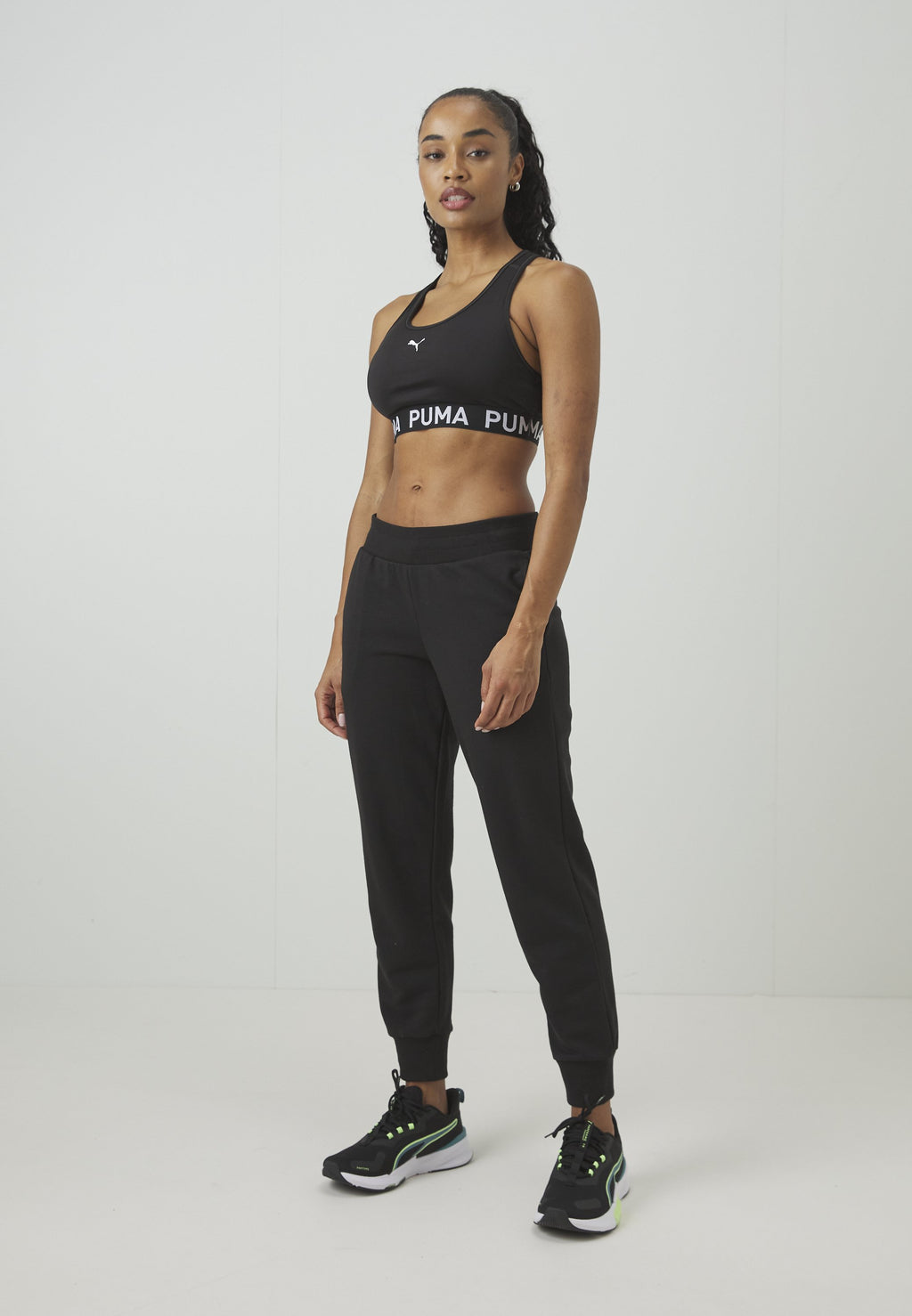 4KEEPS BRA - Medium support sports bra - black