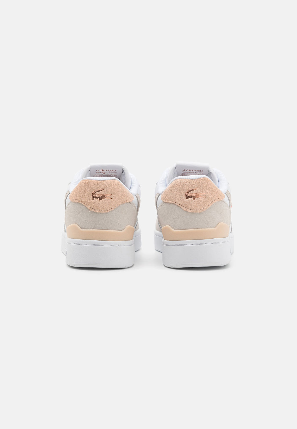 T-CLIP SET - Trainers - white/light pink