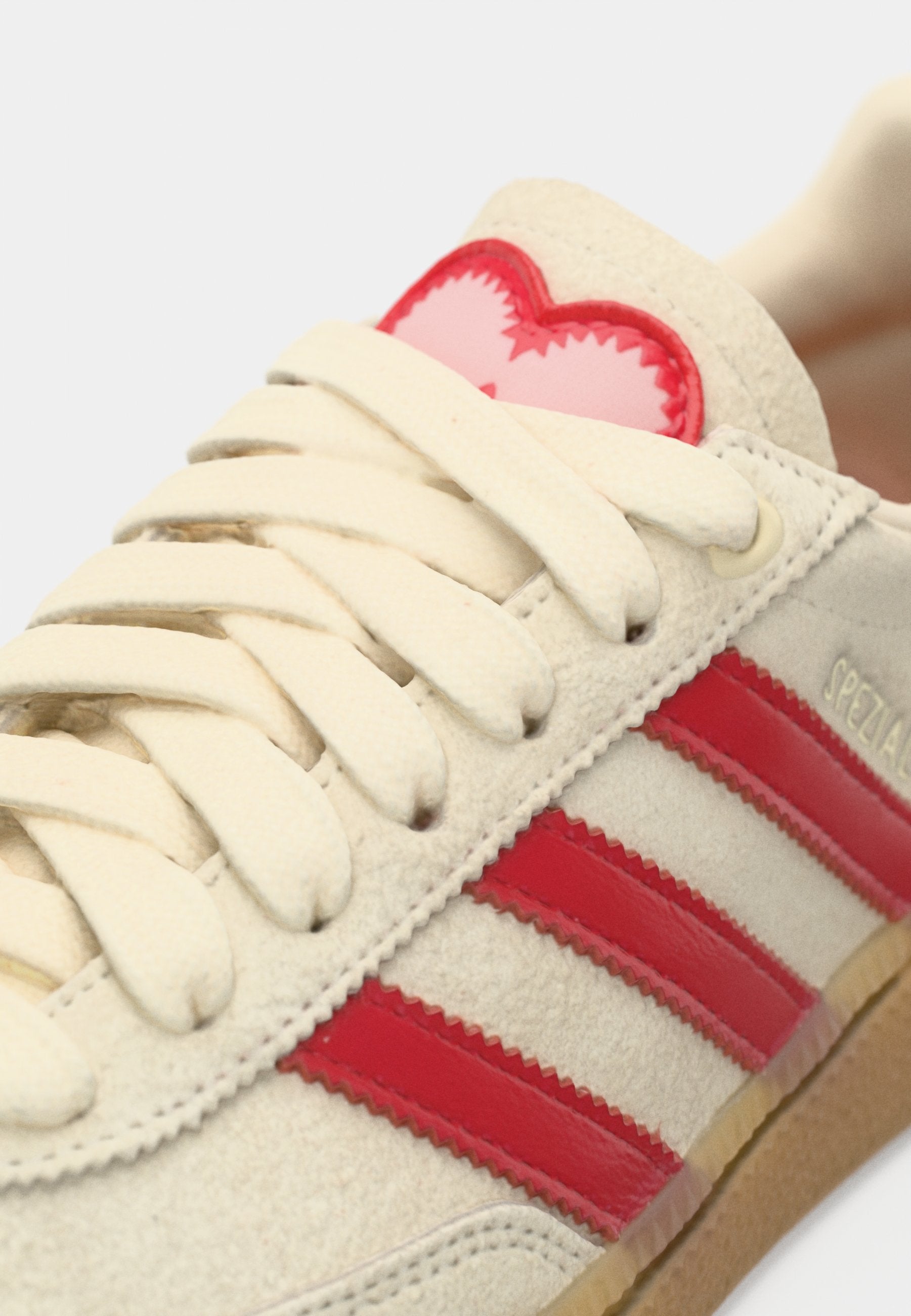 HANDBALL SPEZIAL UNISEX - Trainers - cream white/better scarlet/sandy pink