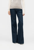 ROSALYA - Flared Jeans - dark blue