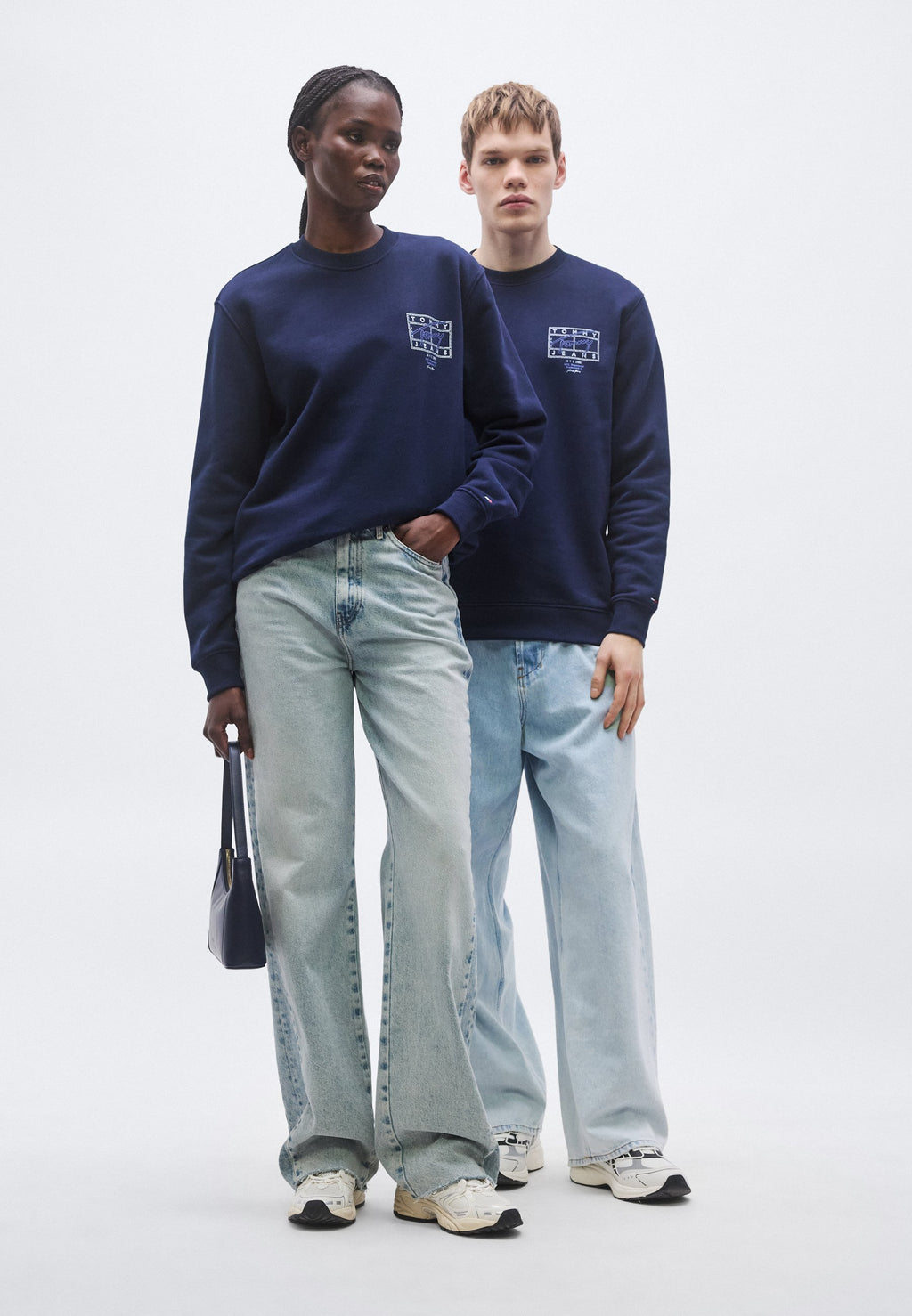 ENTRY DNA PLAY CREW UNISEX - Sweat-shirt - bleu marine nuit noire