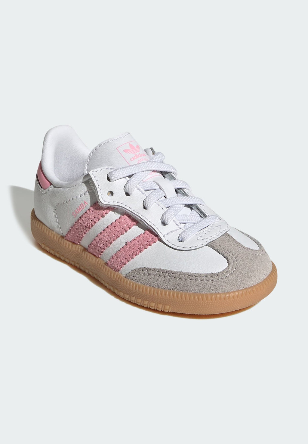 SAMBA OG UNISEX - Baby shoes - ftwr white/light pink/gum