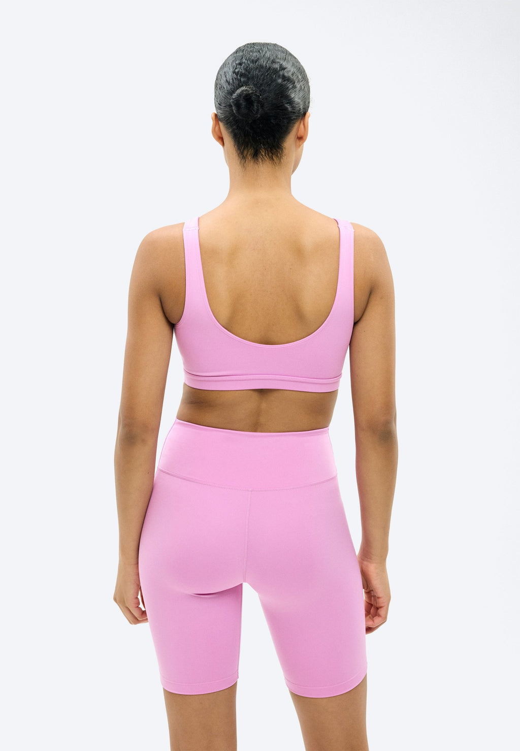 BRA CAPSULE - Light support sports bra - light magenta/white