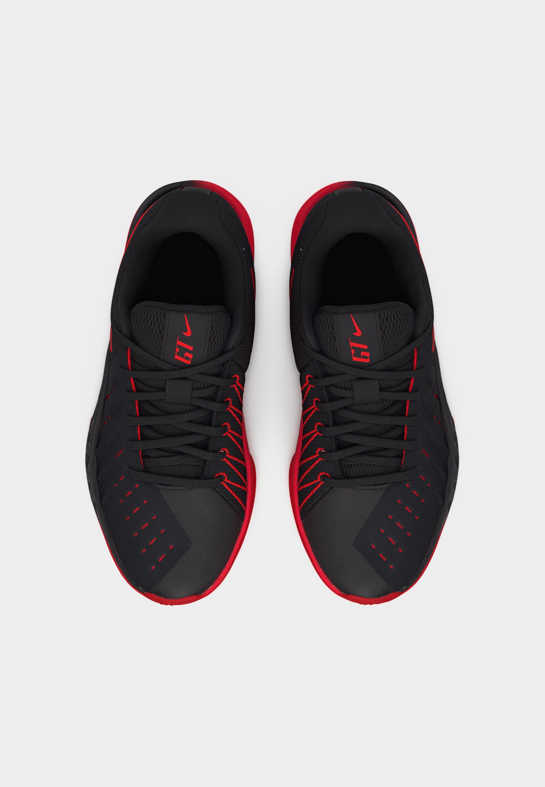AIR ZOOM GT CUT ACADEMY UNISEX - Basketball shoes - black/university red