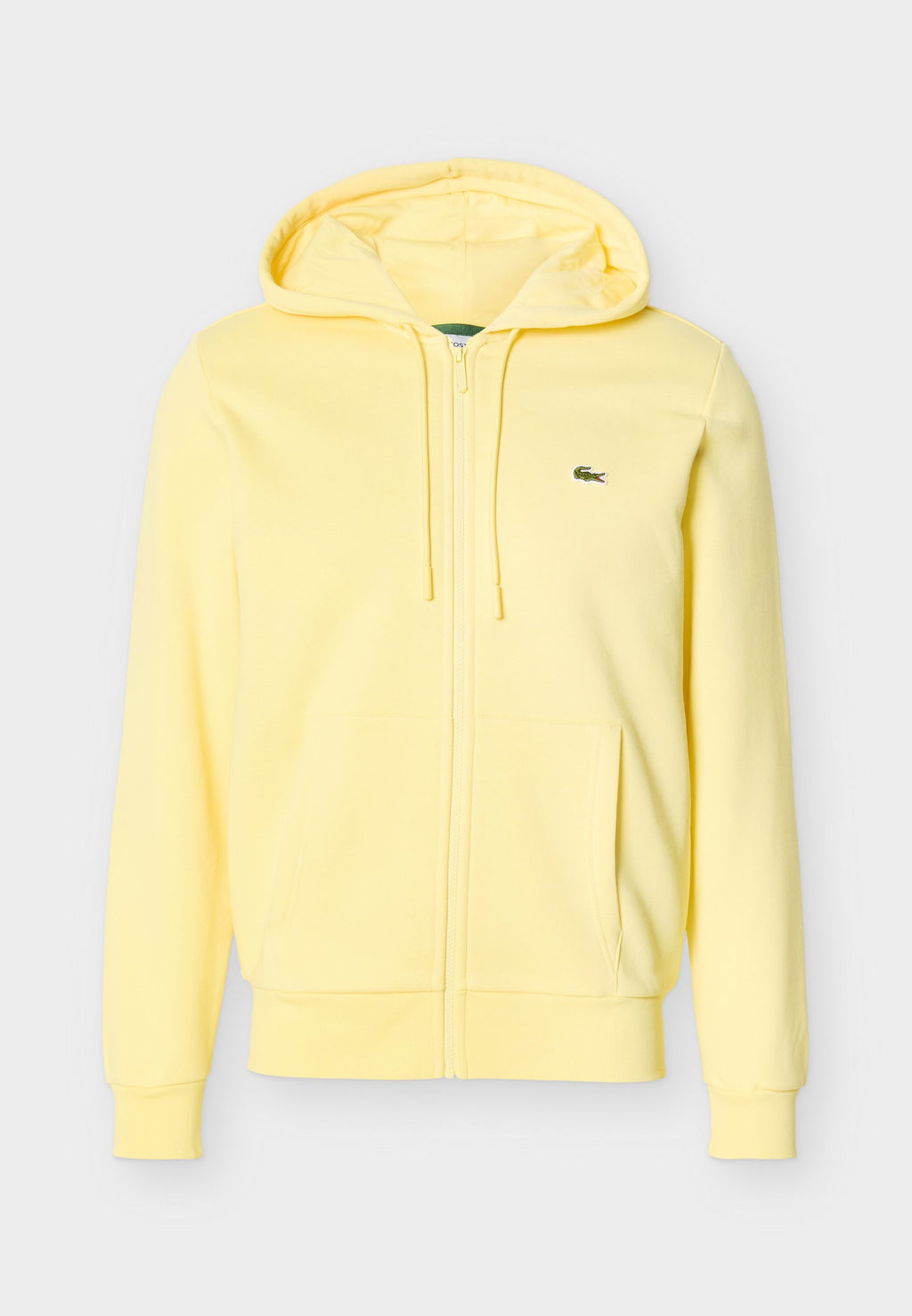 Zip-up sweatshirt - yellow