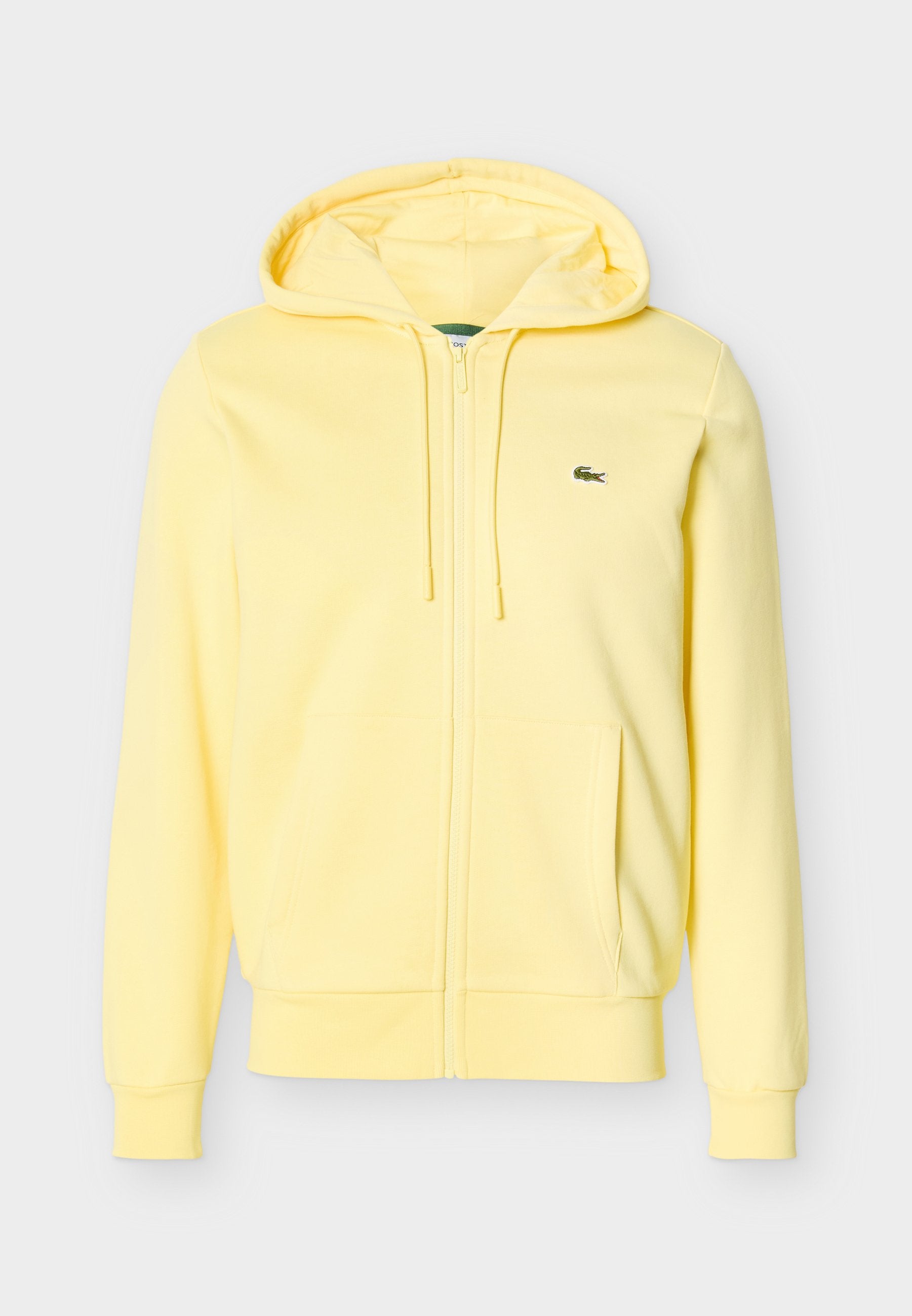Zip-up sweatshirt - yellow
