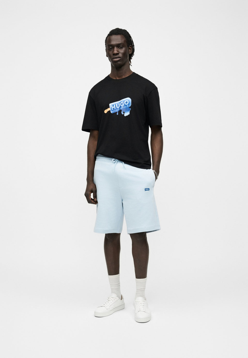 NOGLASY - Print T-shirt - black