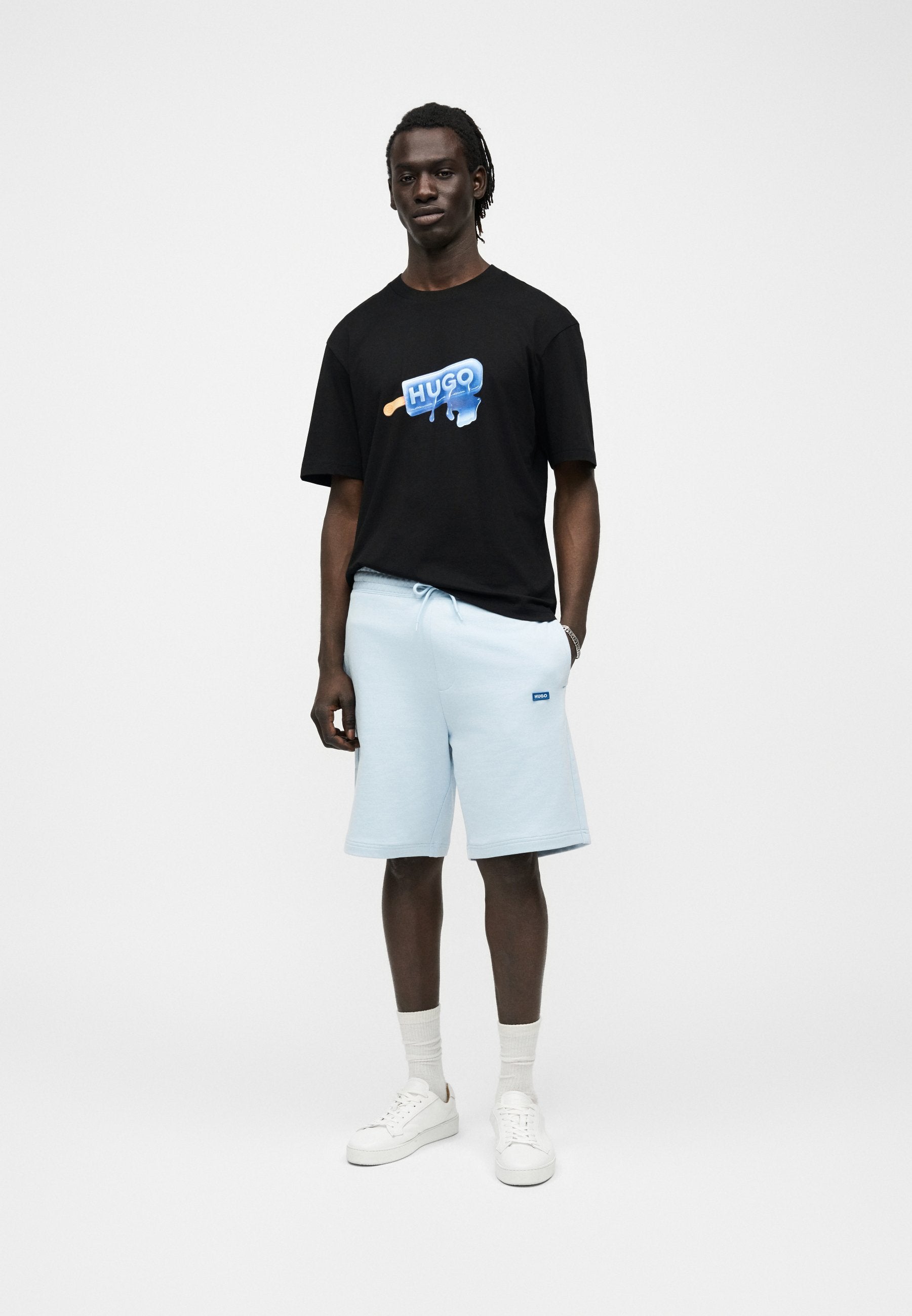 NOGLASY - Print T-shirt - black