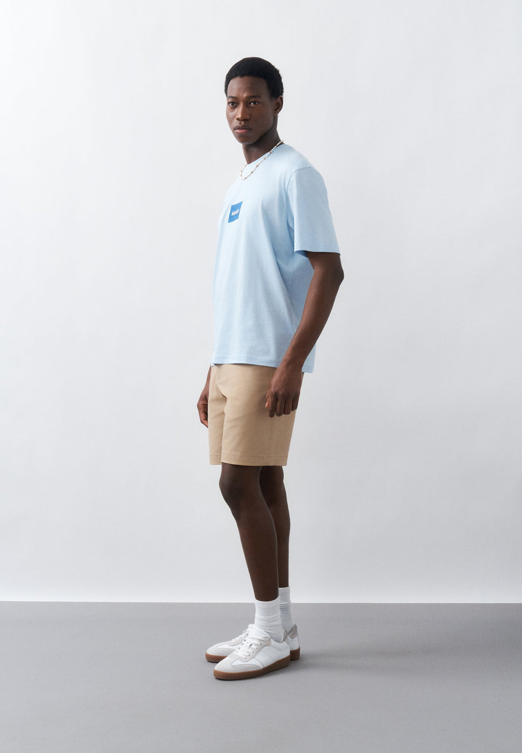 NAYONIX - Basic T-shirt - light blue
