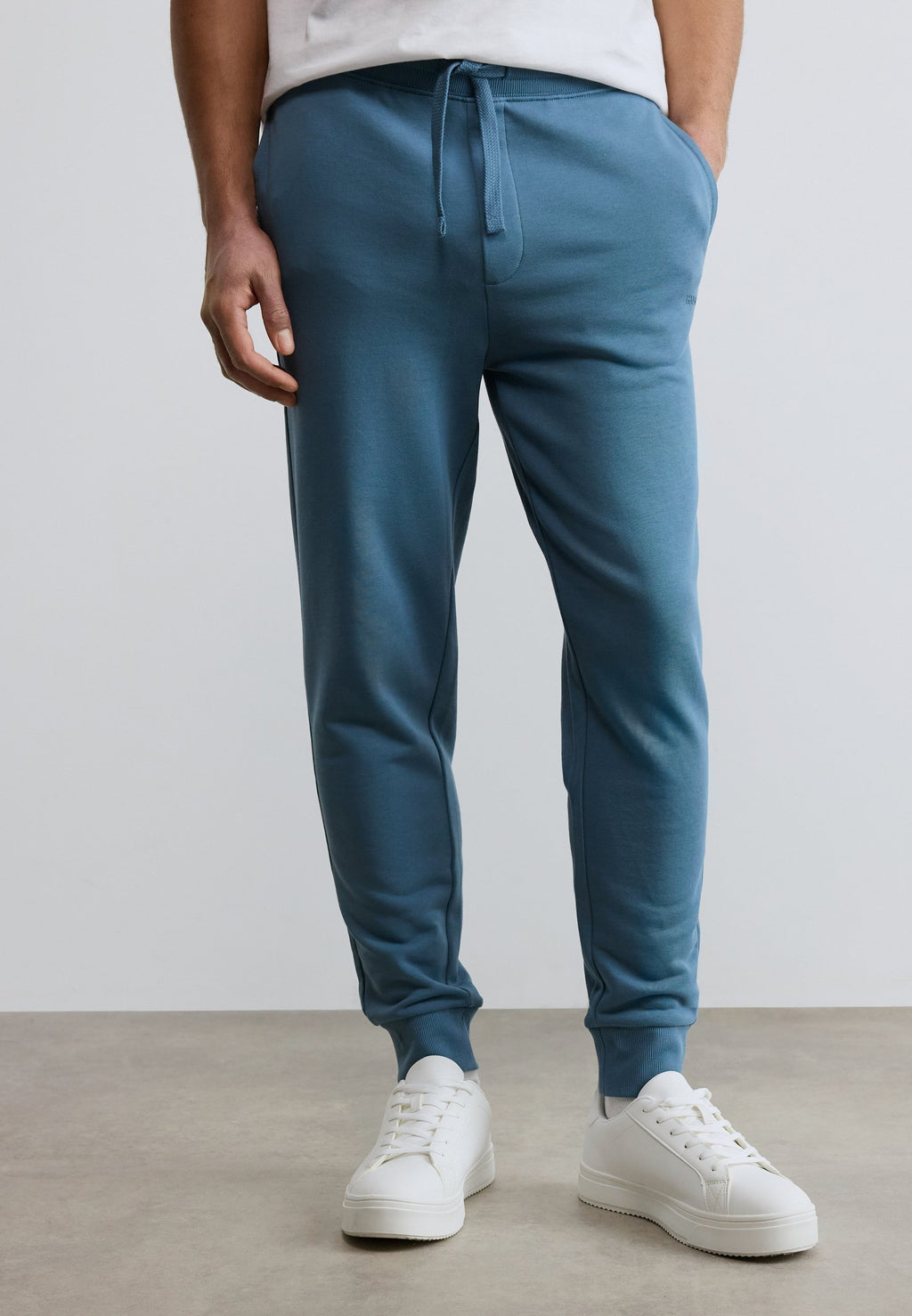 DAYOTE - Tracksuit bottoms - open blue