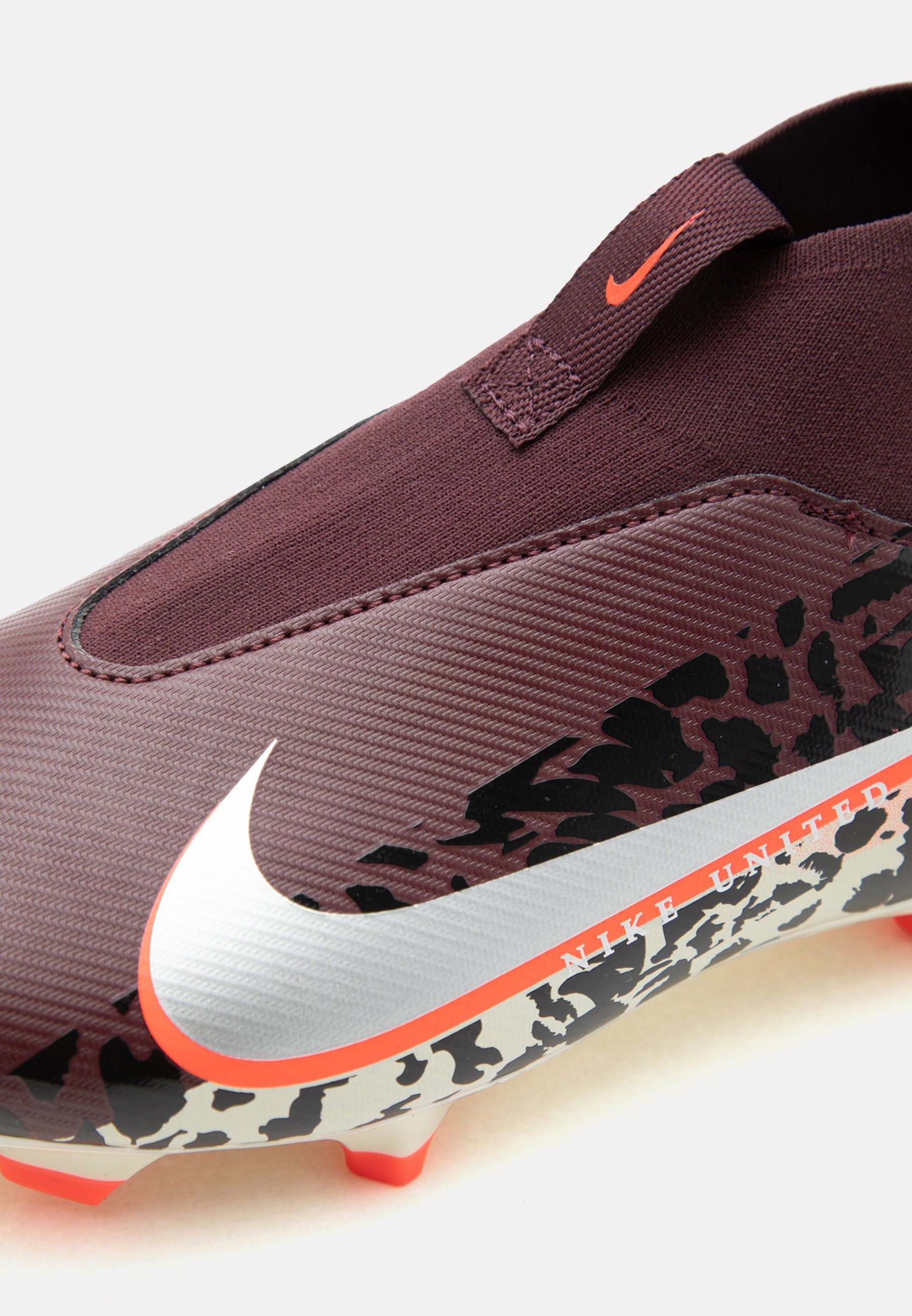 JR MERCURIAL ZOOM SUPERFLY 10 ACD FGMG UNISEX - Football boots artificial grass - burgundy crush/metallic silver-coloured/university red/fossil