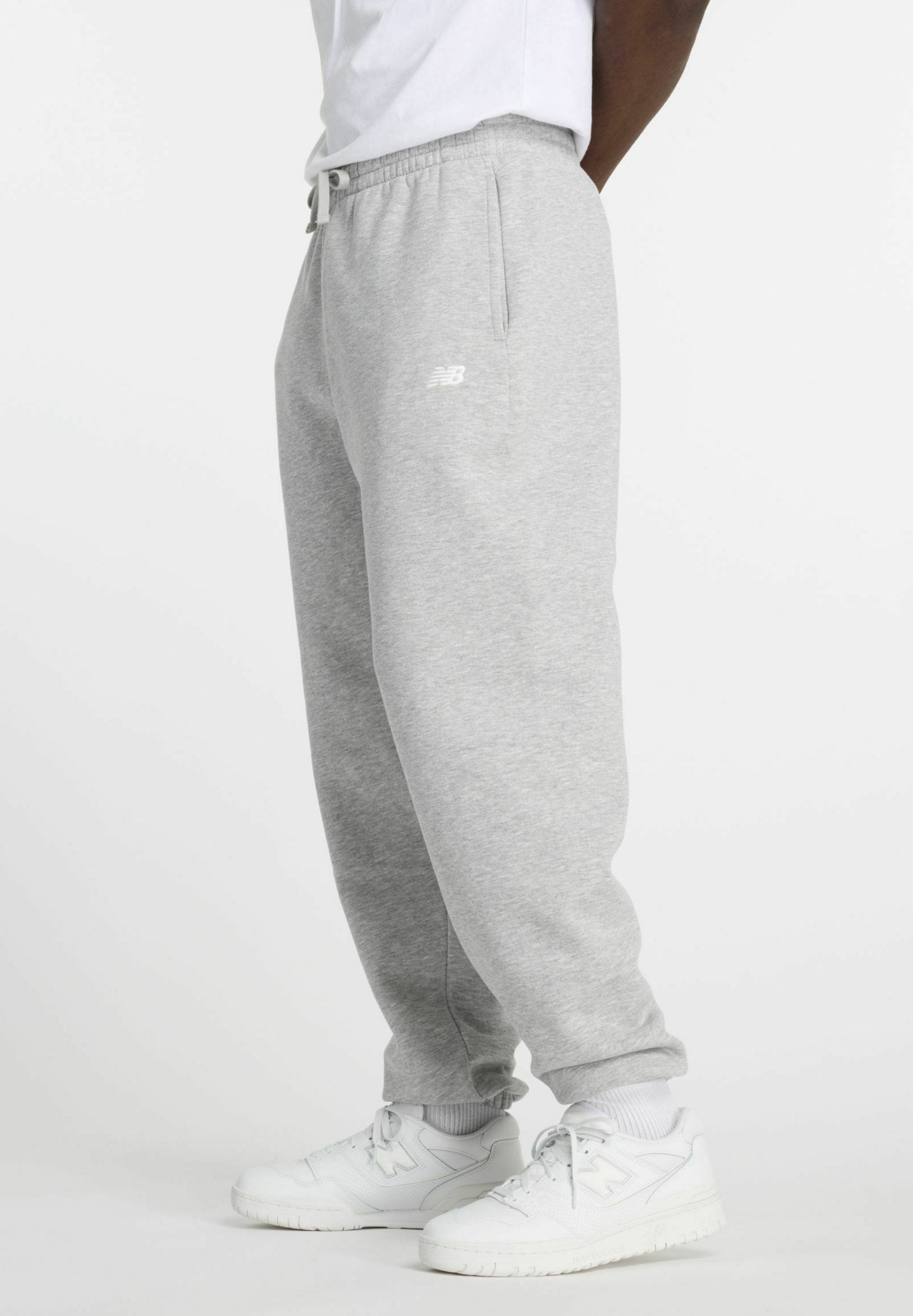 SPORT ESSENTIALS  - Tracksuit bottoms - athletic grey ag