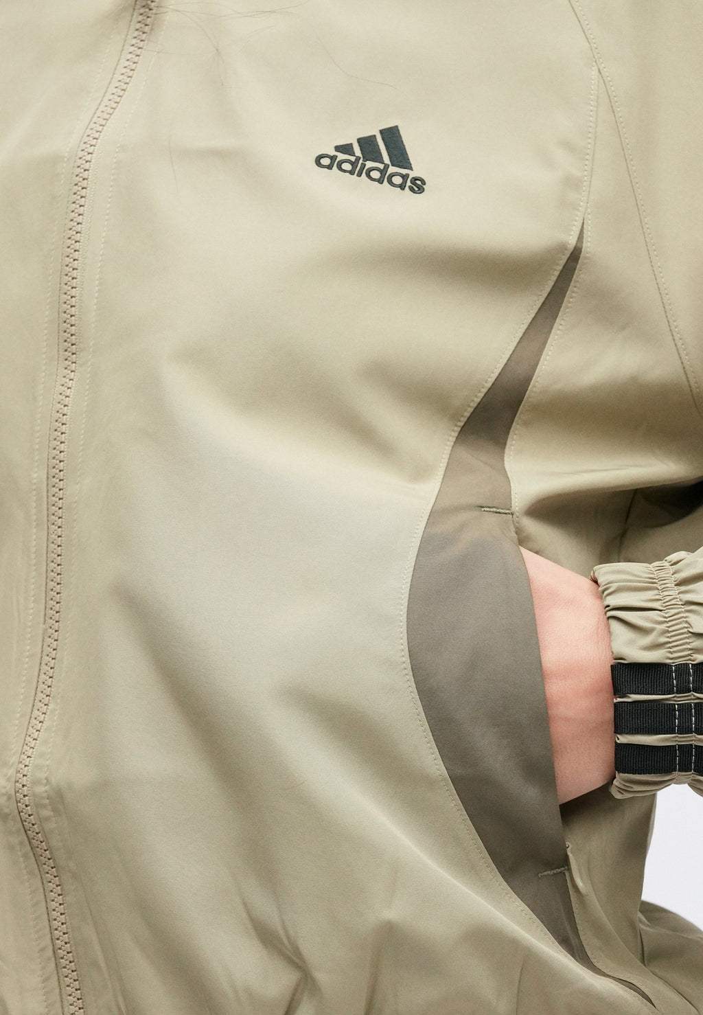 TEAMGEIST - Light jacket - black/blanch brown
