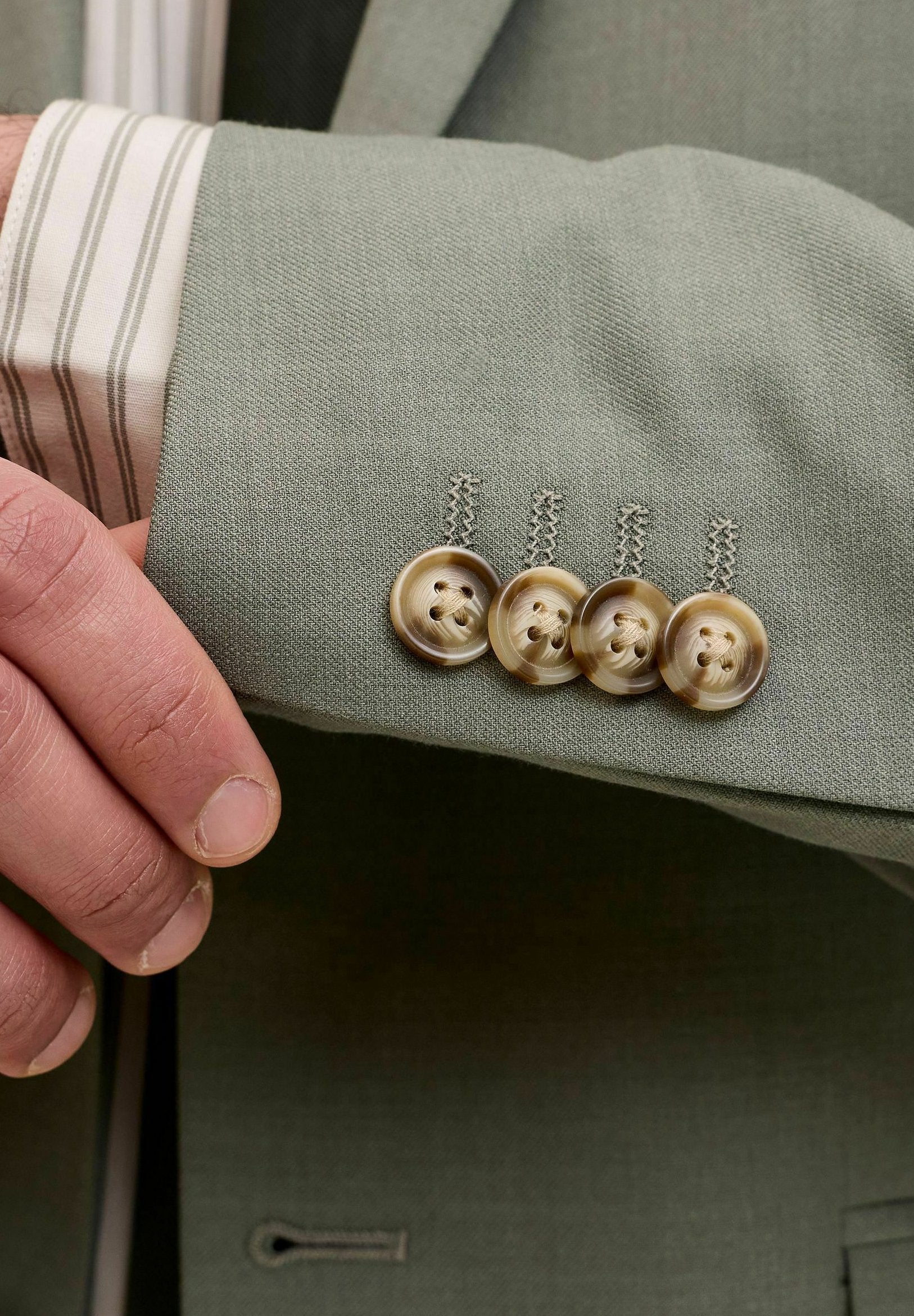 JPRSOLARIS BLAZER NOOS - Suit jacket - smokey olive