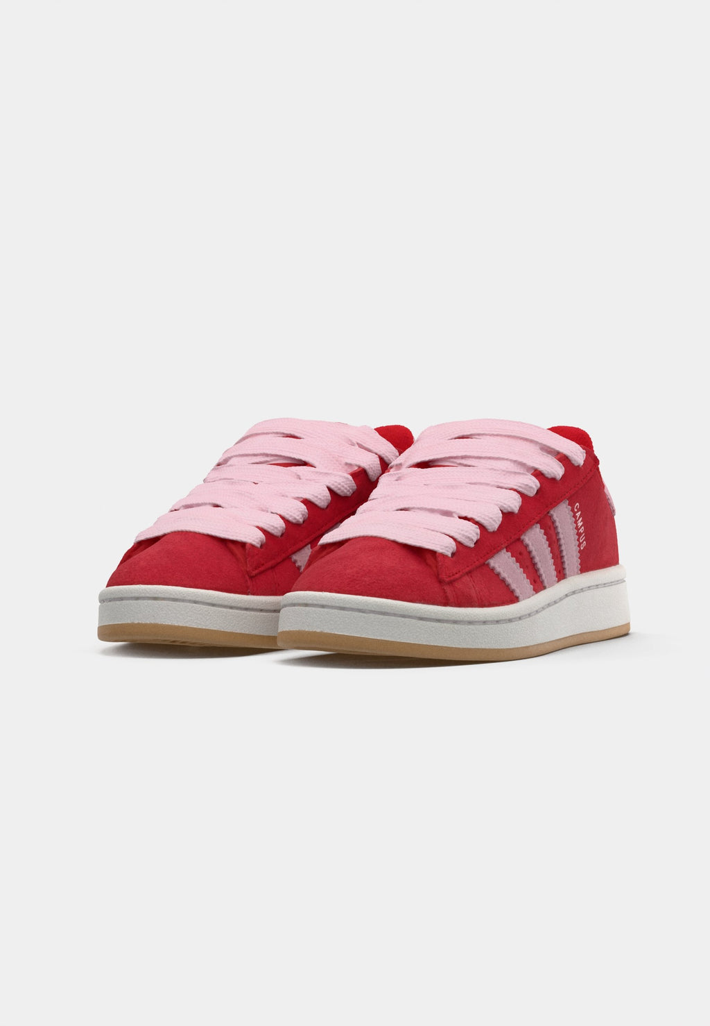 CAMPUS 00S DOUBLE W - Trainers - better scarlet/clear pink/footwear white
