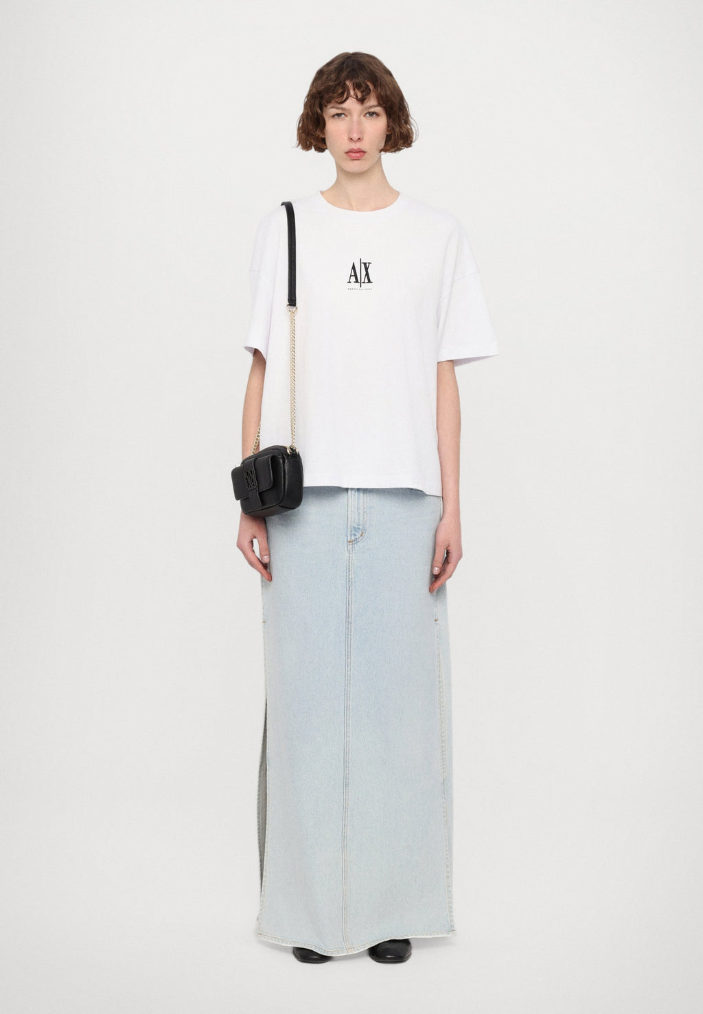 Print T-shirt - optic white