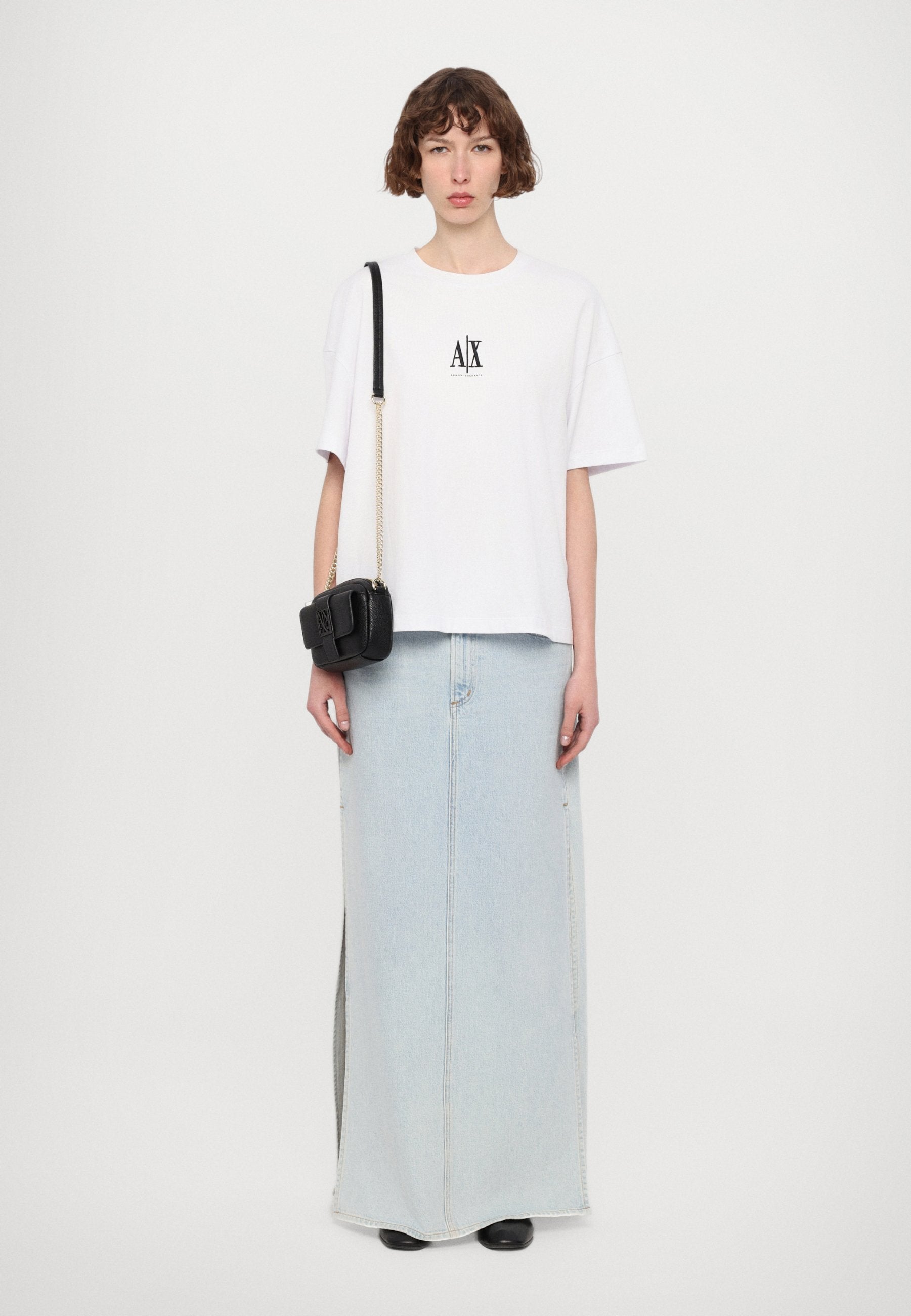 Print T-shirt - optic white