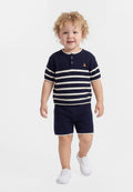 TEE SET - Shorts - navy