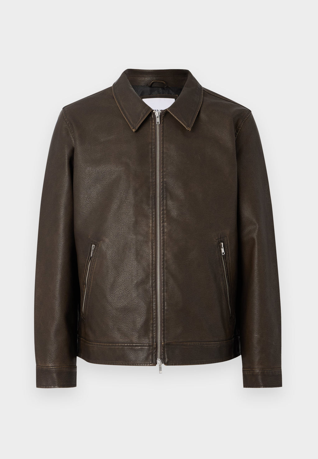 Transitional Transitional - Faux leather jacket - chocolate brown