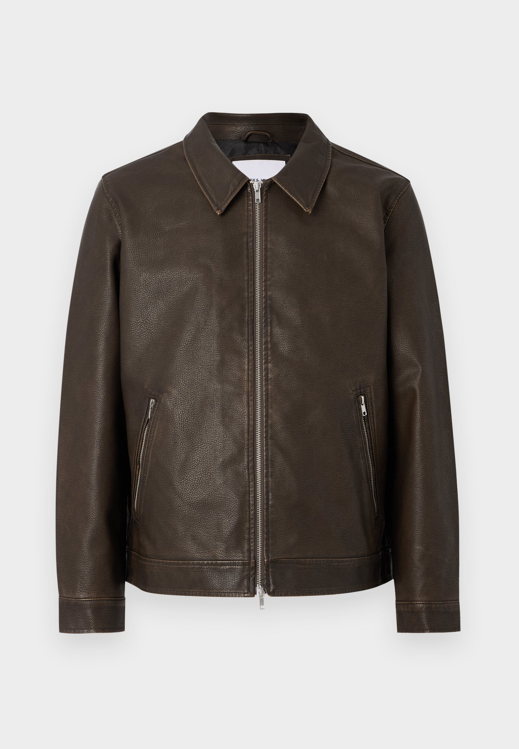 Transitional Transitional - Faux leather jacket - chocolate brown
