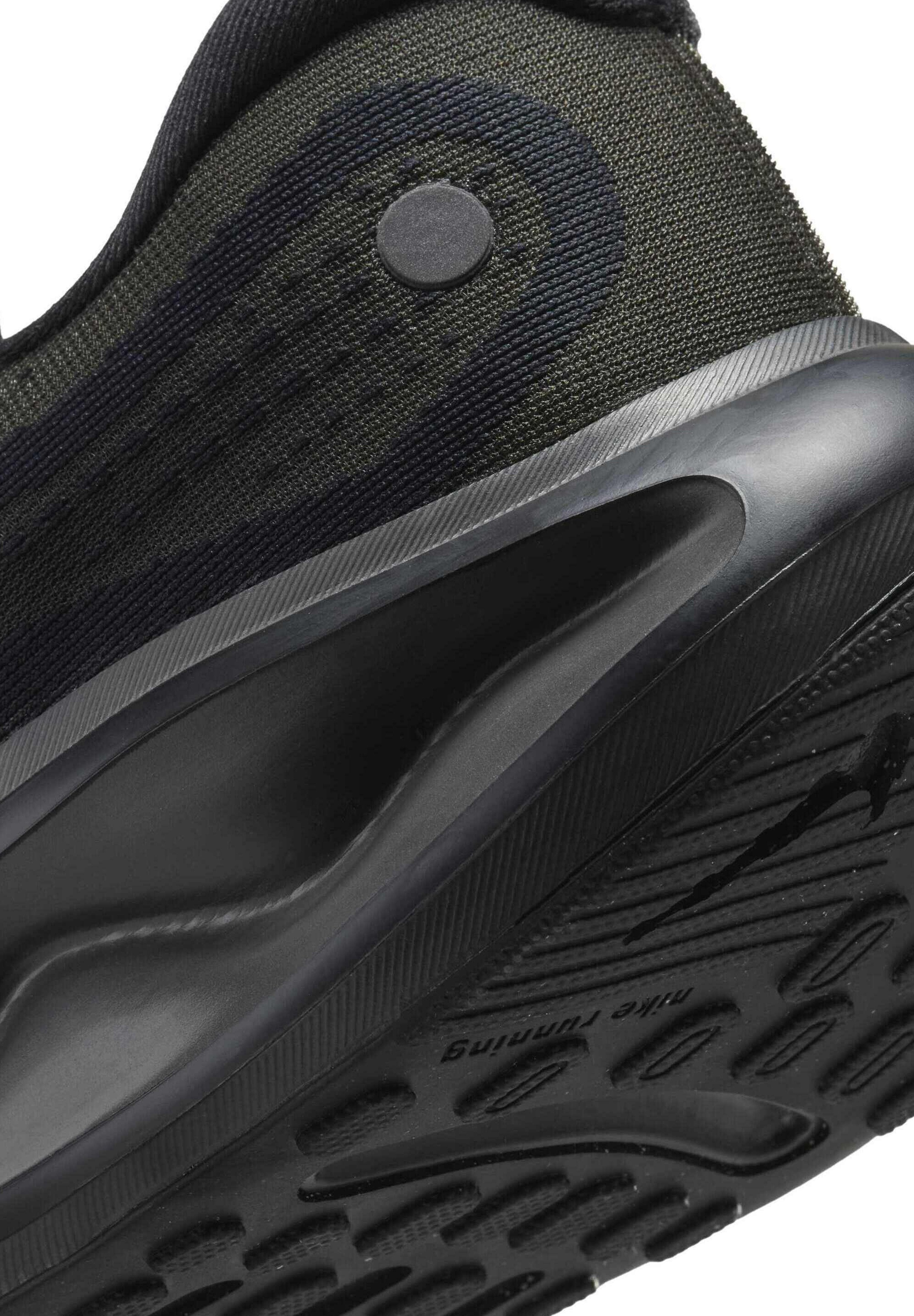 JOURNEY RUN - Road running shoes - black medium ash smoke grey