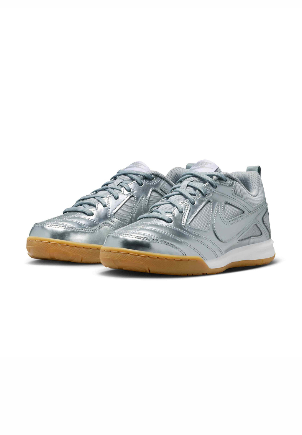 GATO - Trainers - mtlc silver/mtlc silver/white gum lt brown