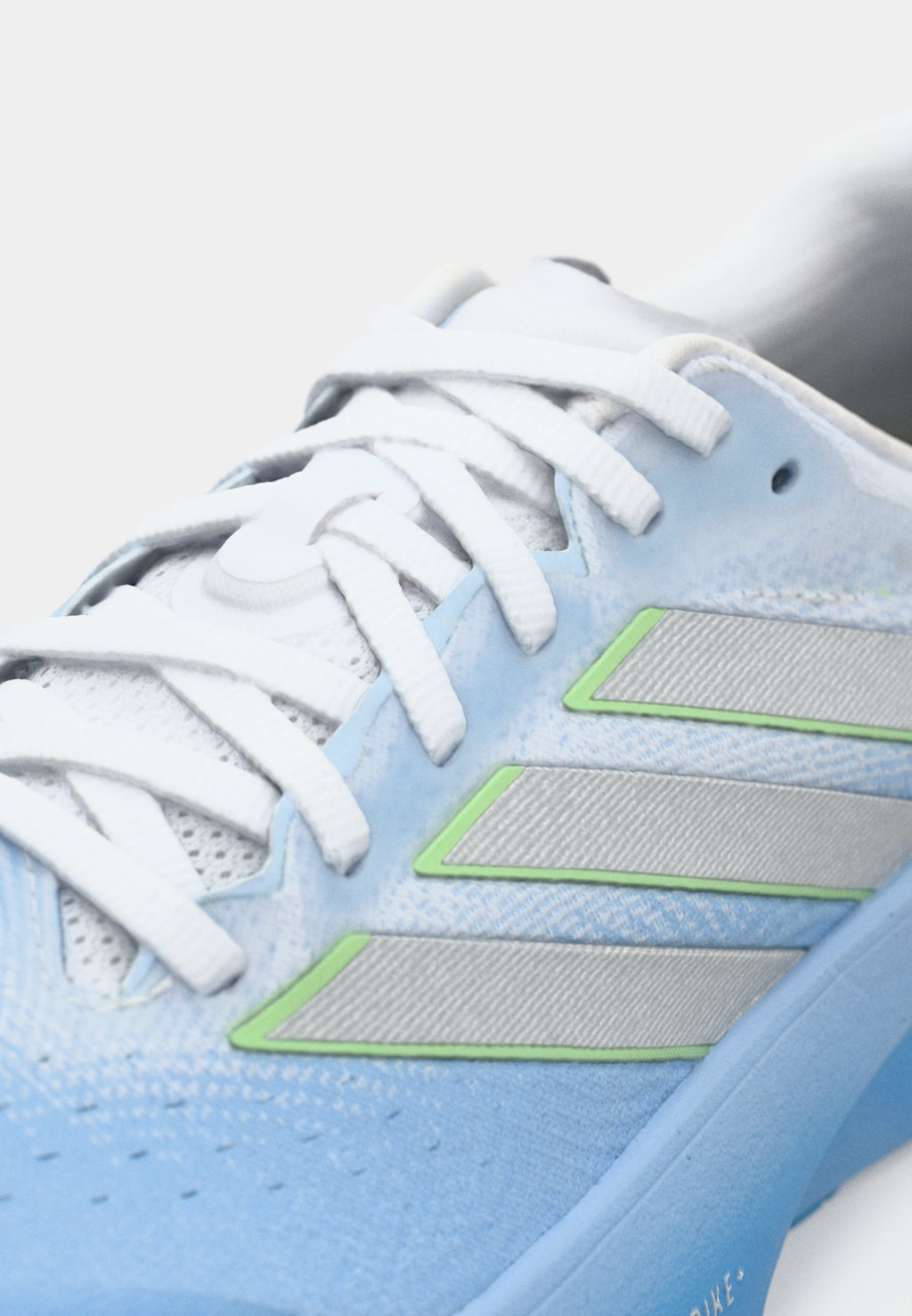 SUPERNOVA RISE 3 W - Chaussures de running sur route - glow blue/silver-coloured metallic/footwear white