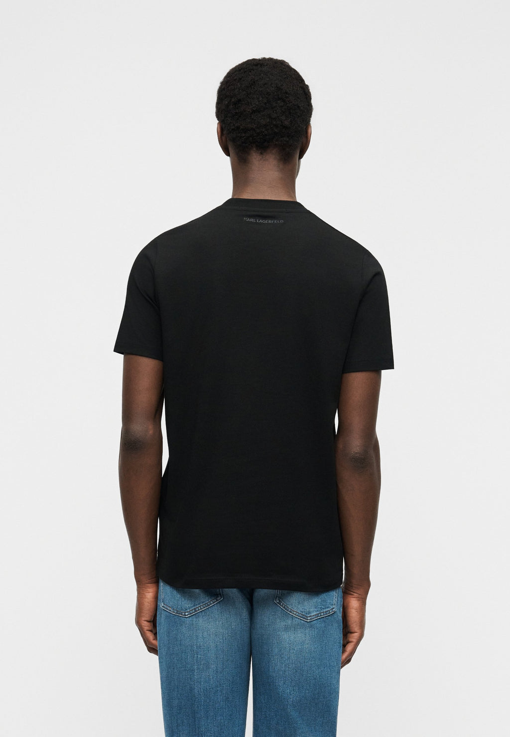 CREW NECK - Basic T-shirt - black