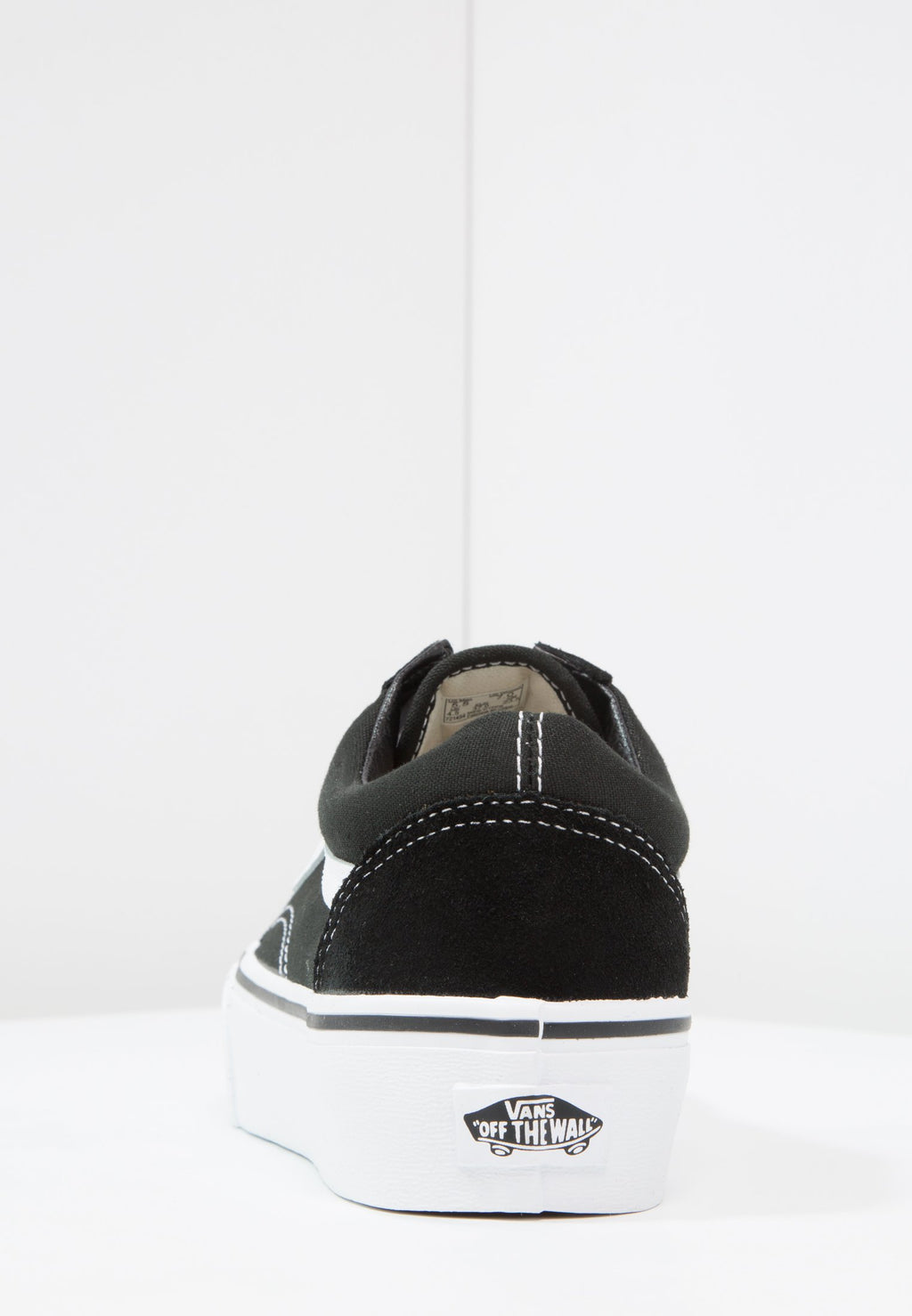 UA OLD SKOOL PLATFORM - Trainers - black/white