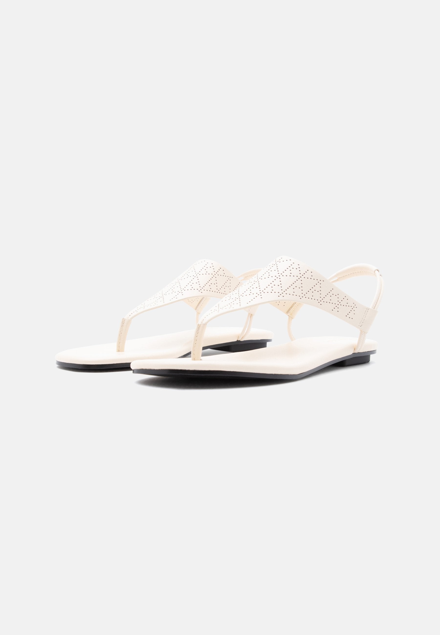T-bar sandals - light cashew