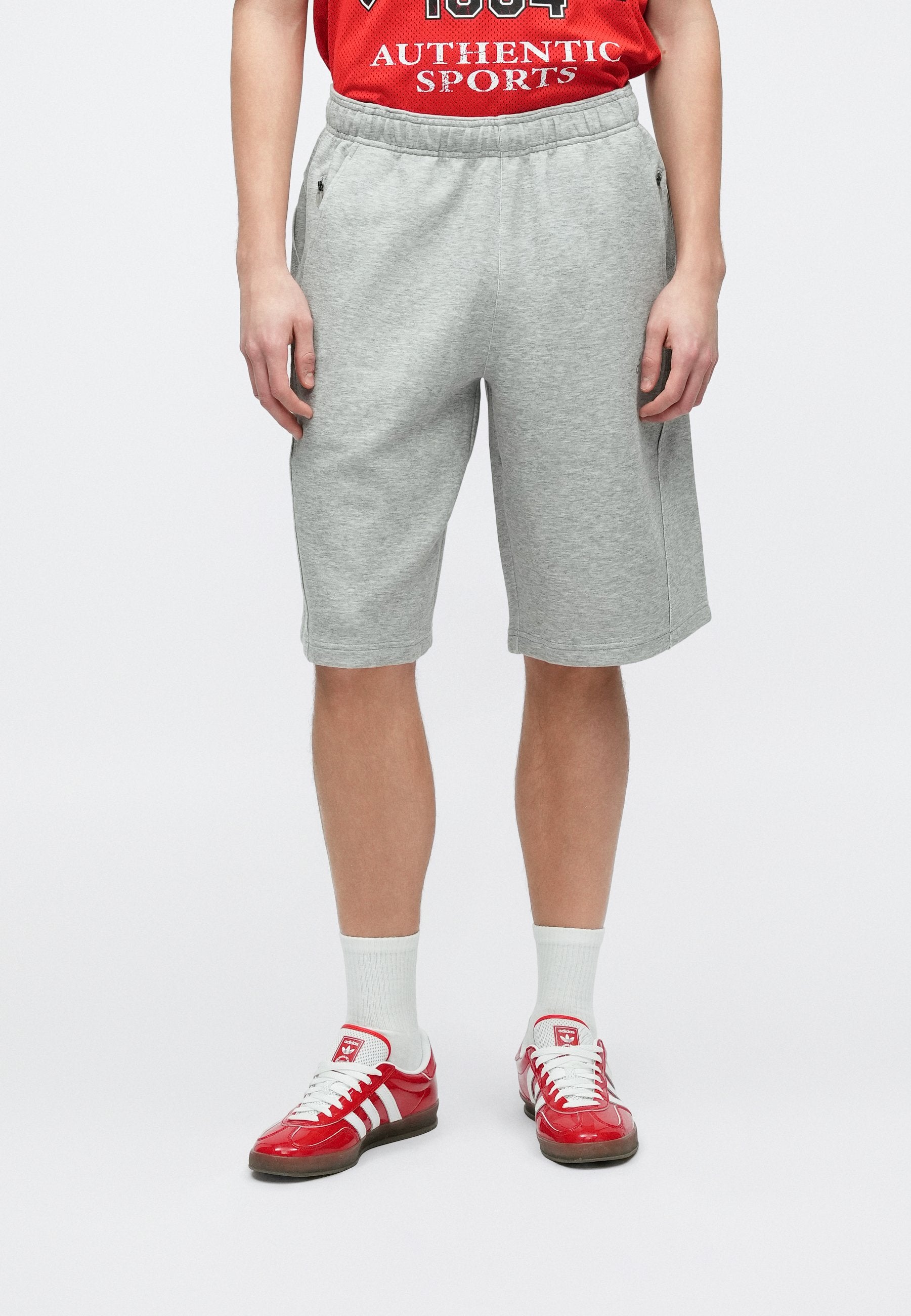 SPACER JORTS - Shorts - medium grey heather