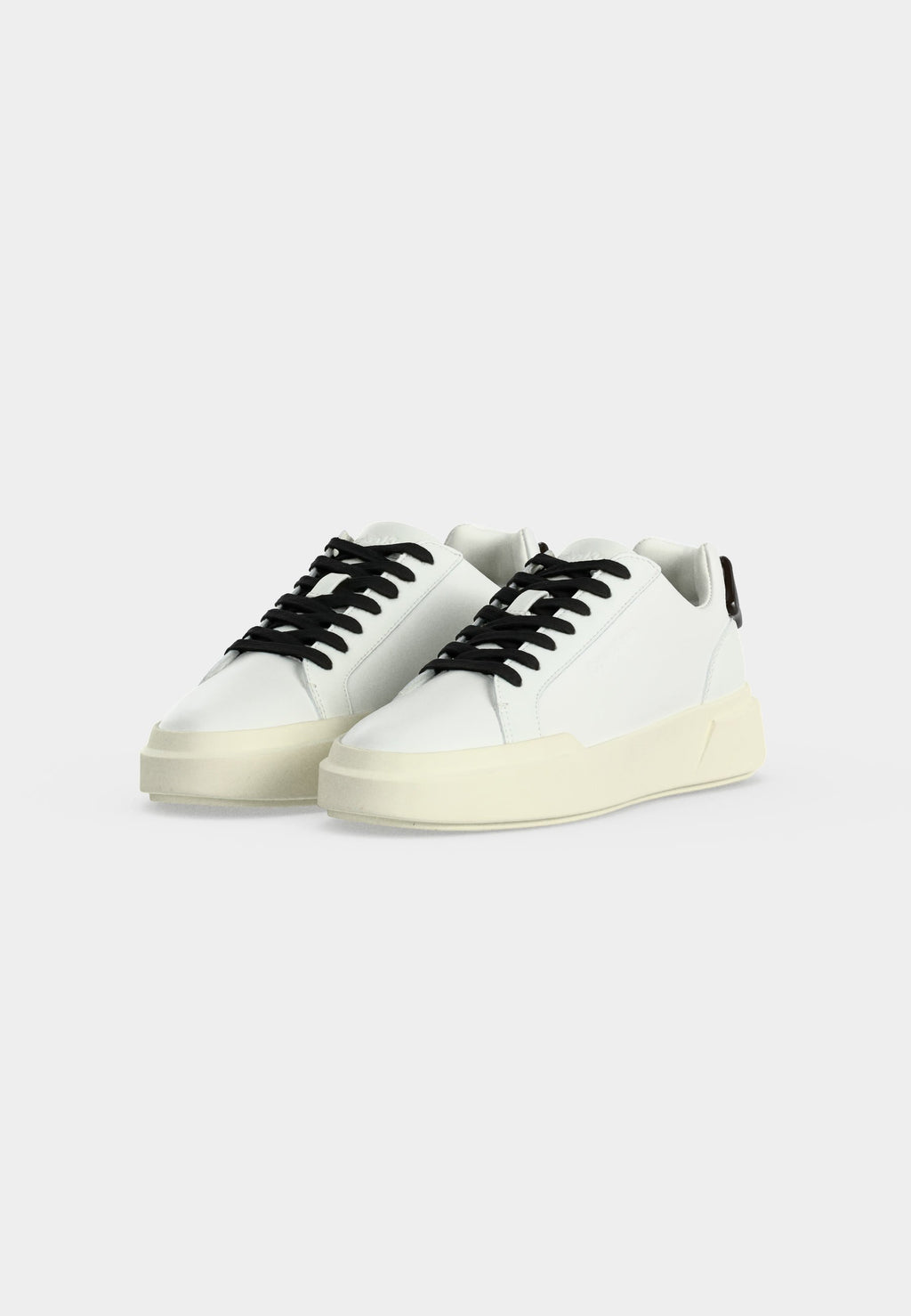 CHUNKY CUPSOLE LACEUP - Trainers - bright white/black/off white