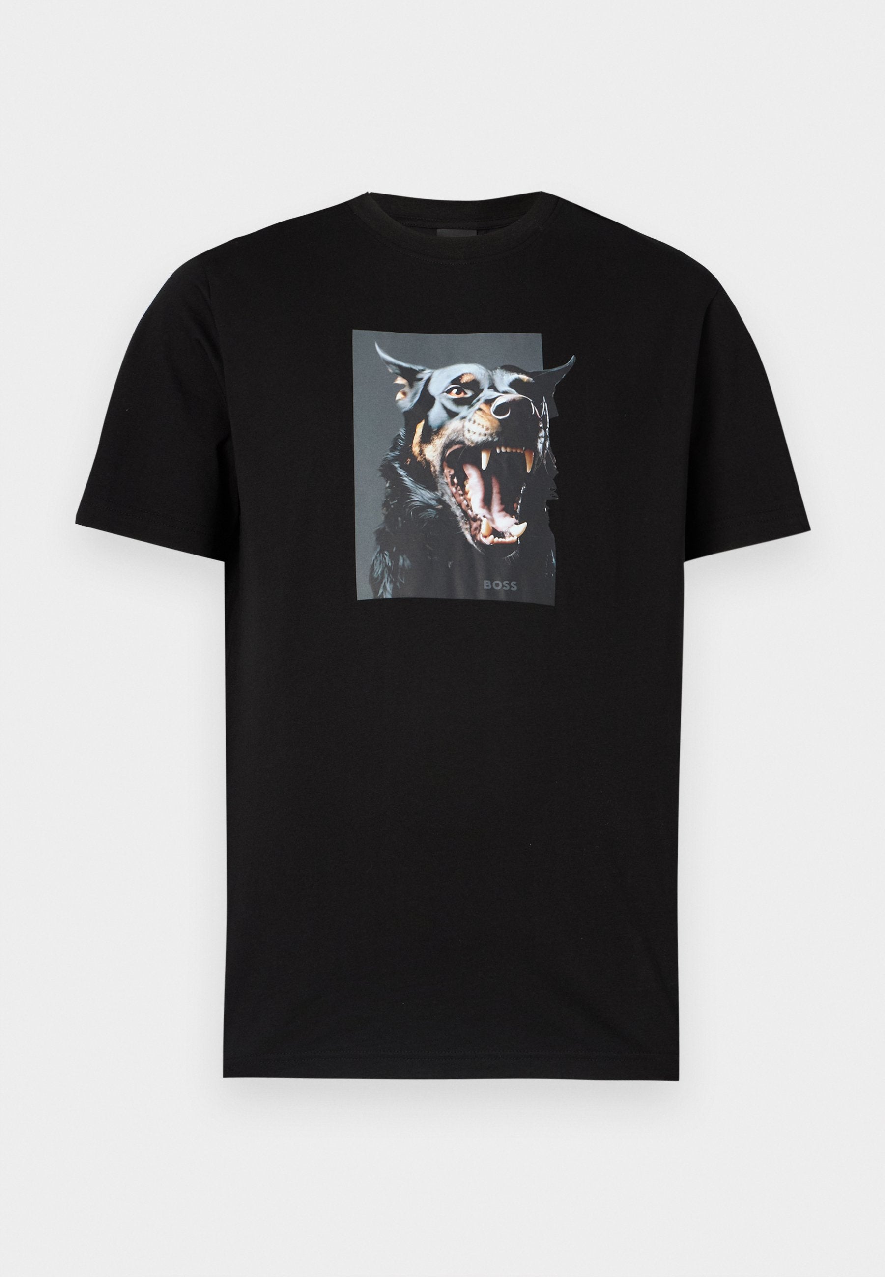 TE_DOBERMANN - Print T-shirt - black