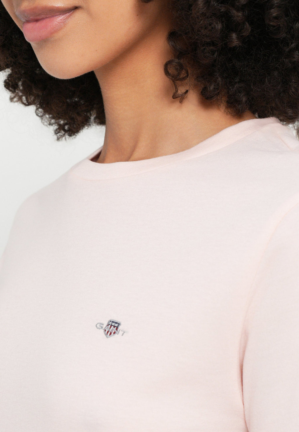 REG SHIELD - Basic T-shirt - apricot pink