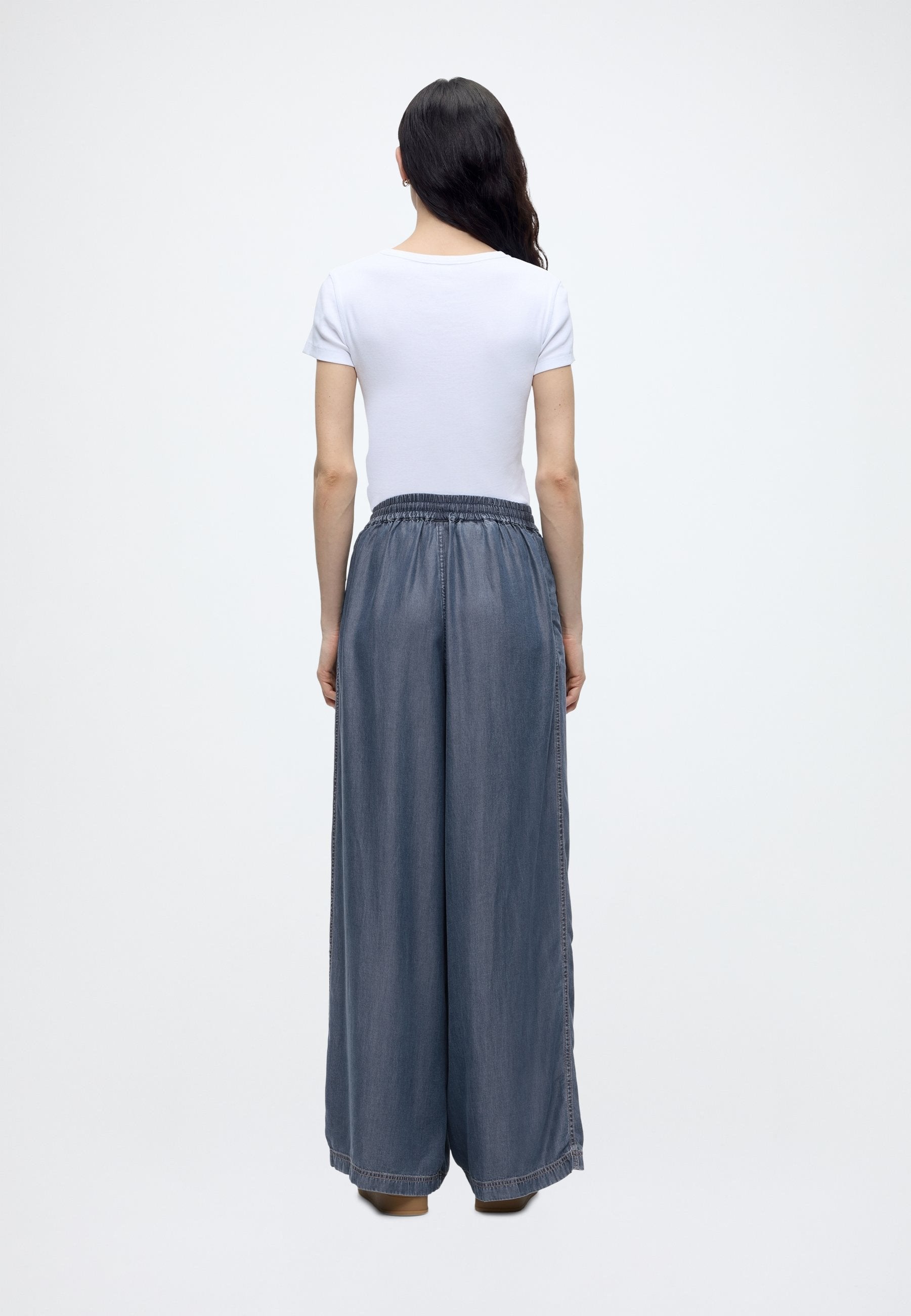 TANELLA - Trousers - medium blue