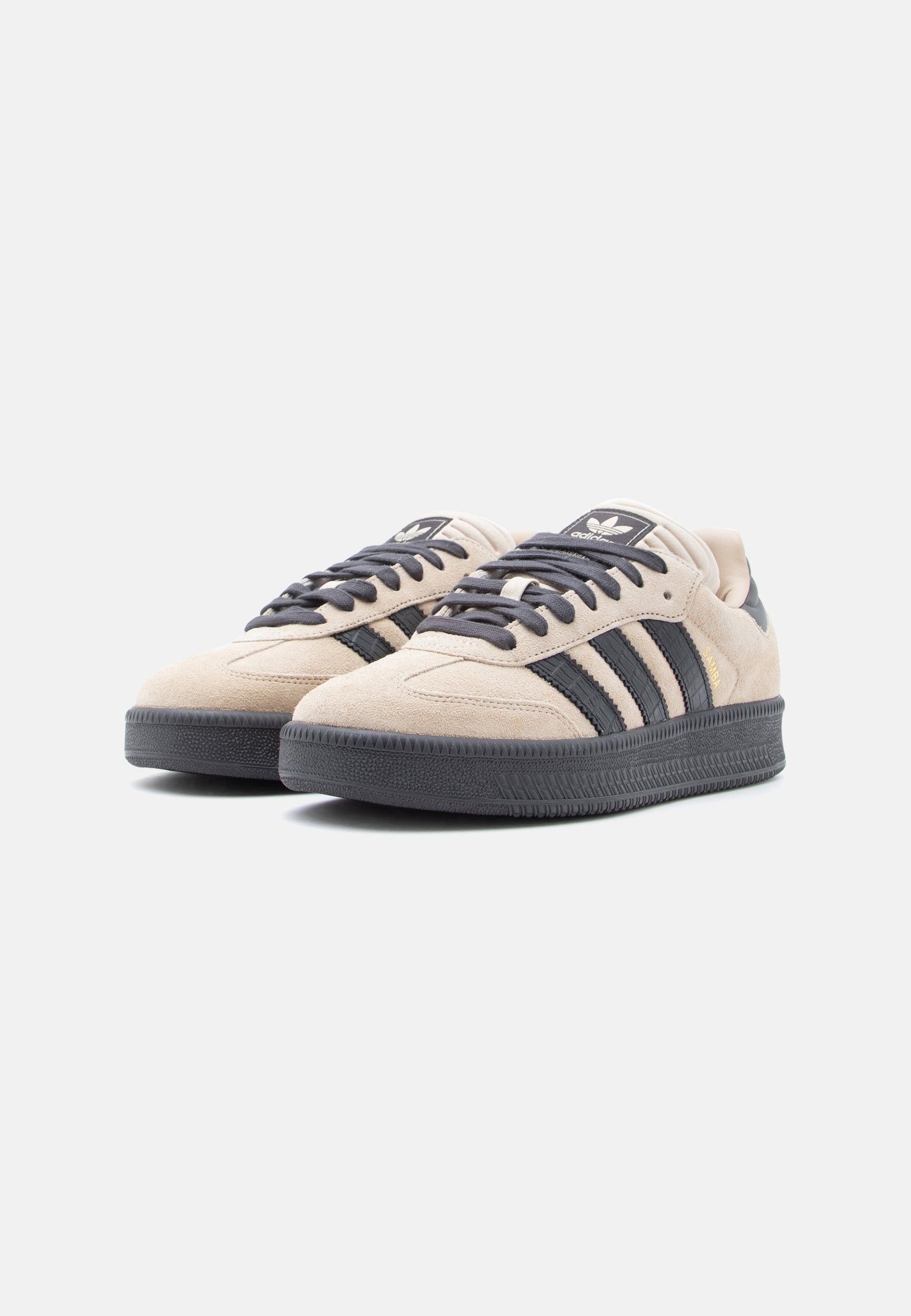 SAMBA XLG UNISEX - Trainers - stone khaki/core black/utility black
