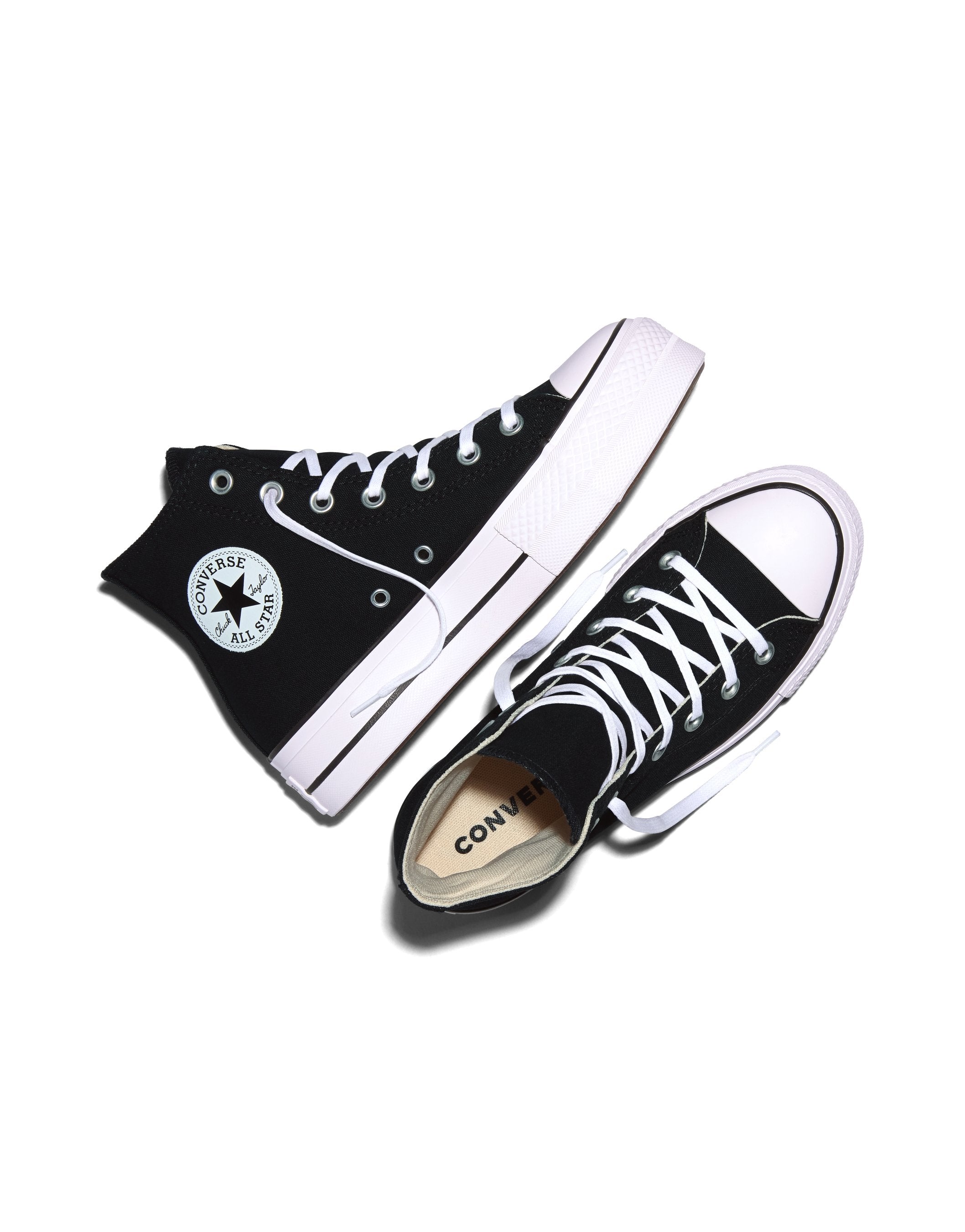 CHUCK TAYLOR ALL STAR LIFT PLATFORM - High-top trainers - black/white
