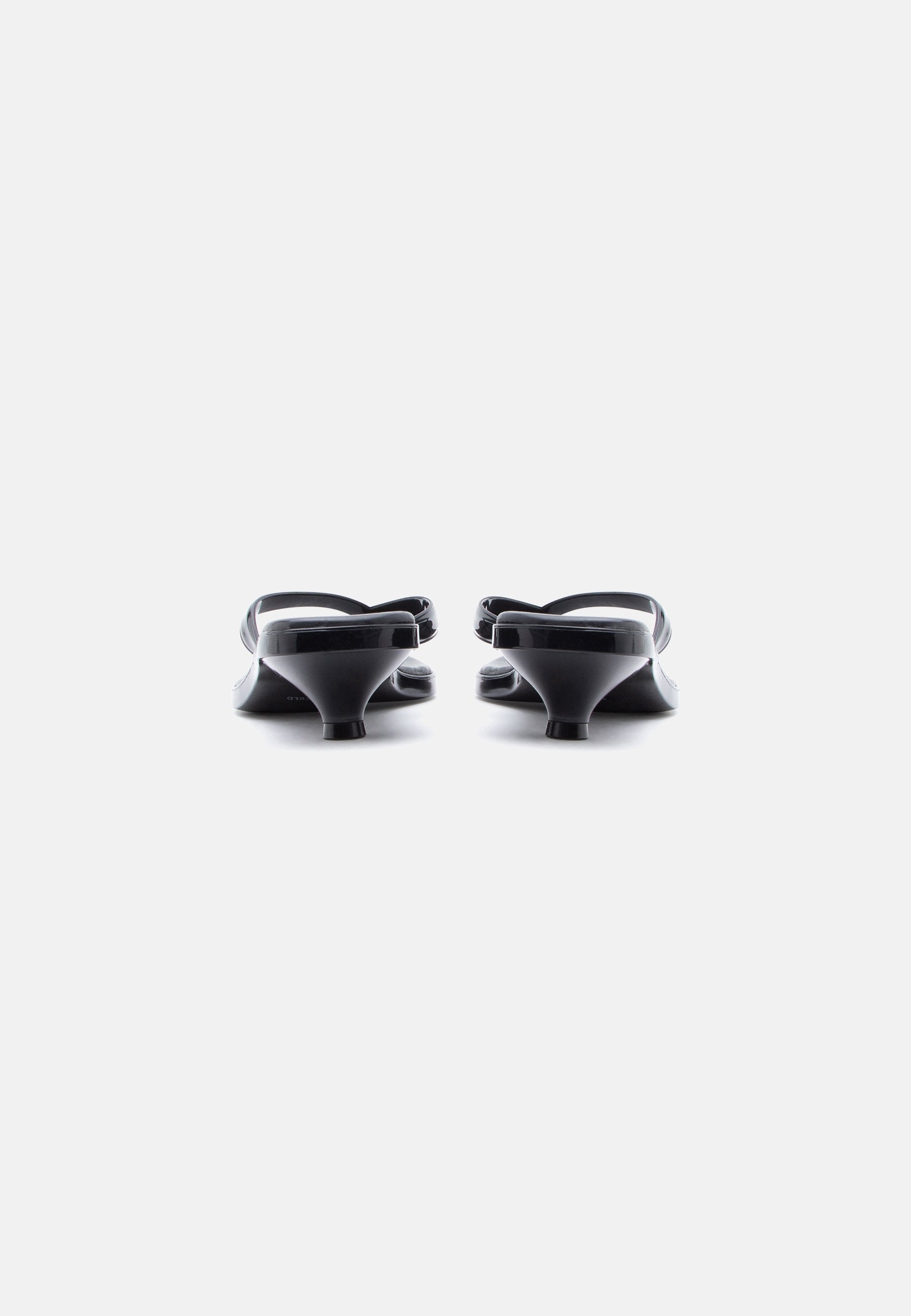 JELLY PUMPS - T-bar sandals - black